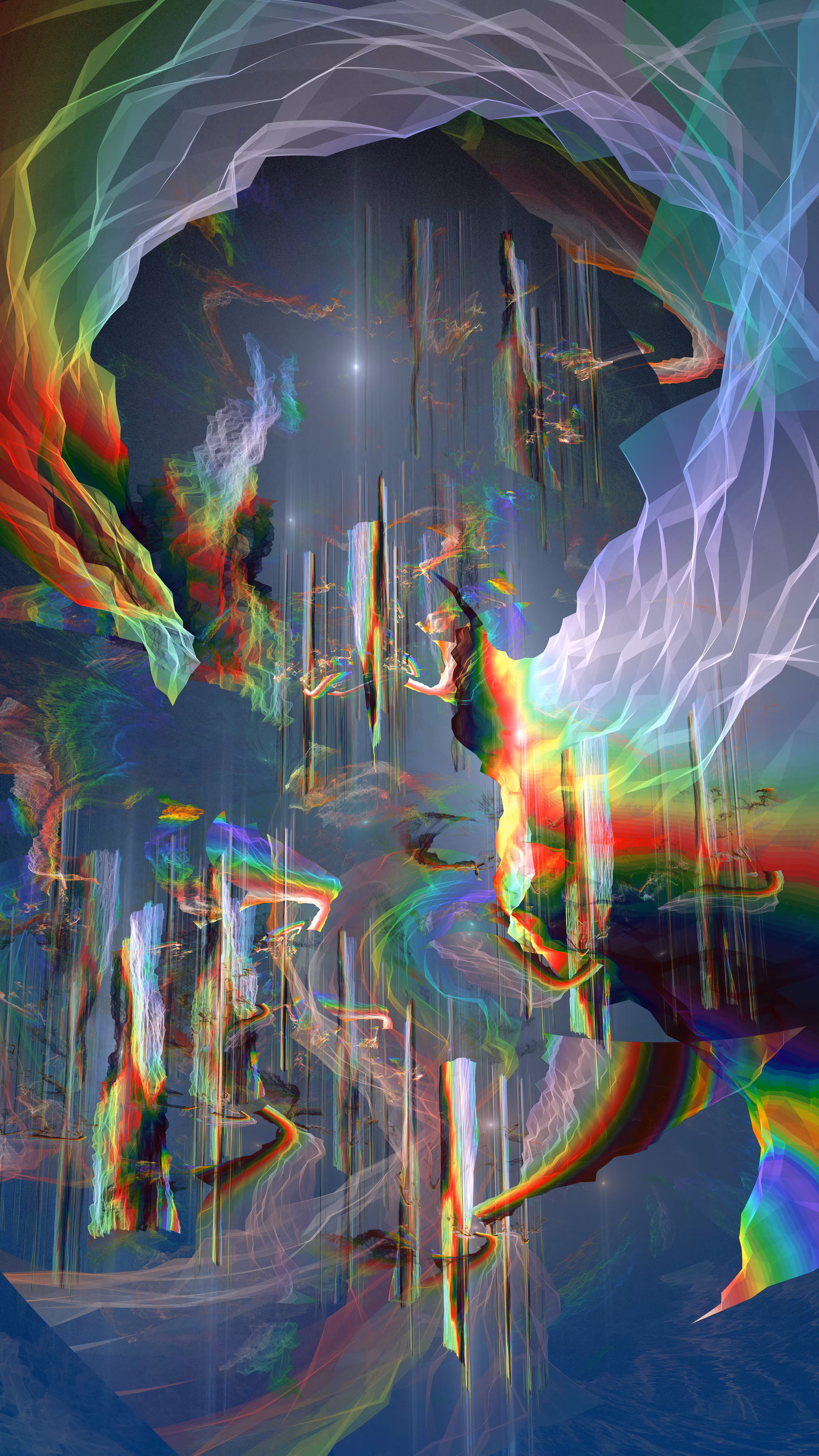 MxVoid Fractal Renders: Winding Passage I