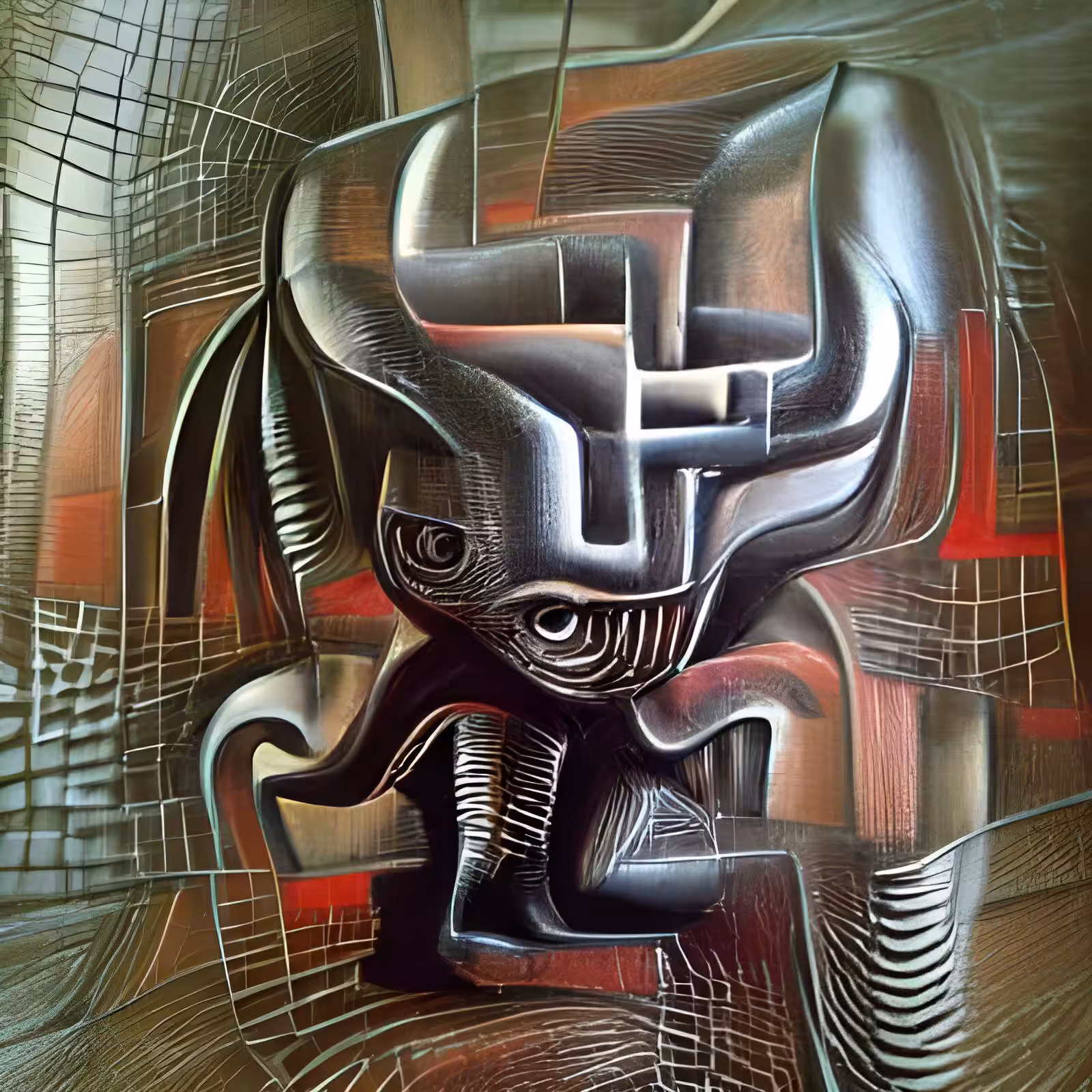 Cubist imps #45