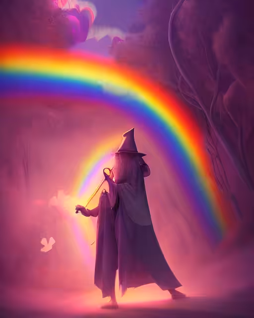 Playful Wizard the Pink