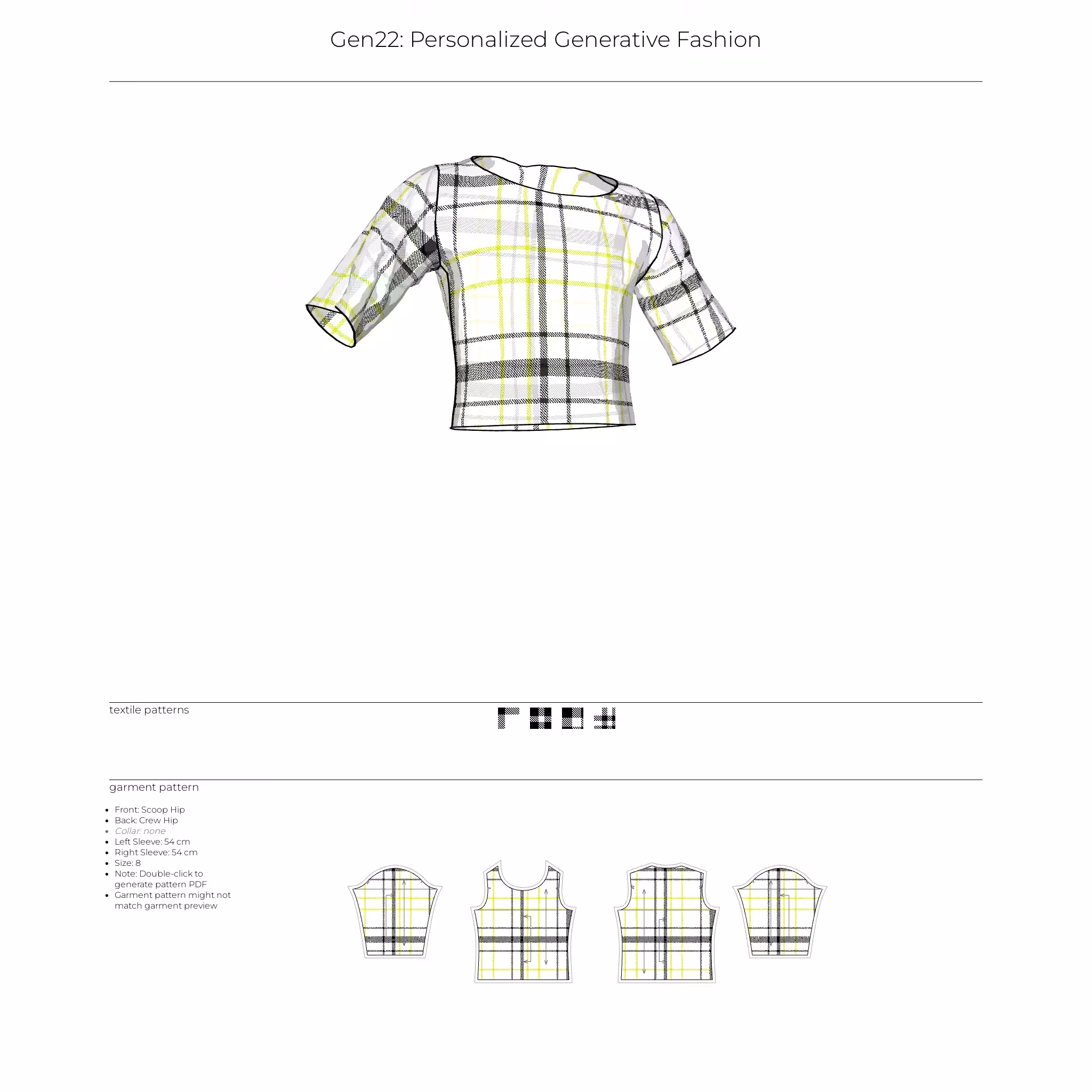 Gen22: Personalized Generative Fashion #10