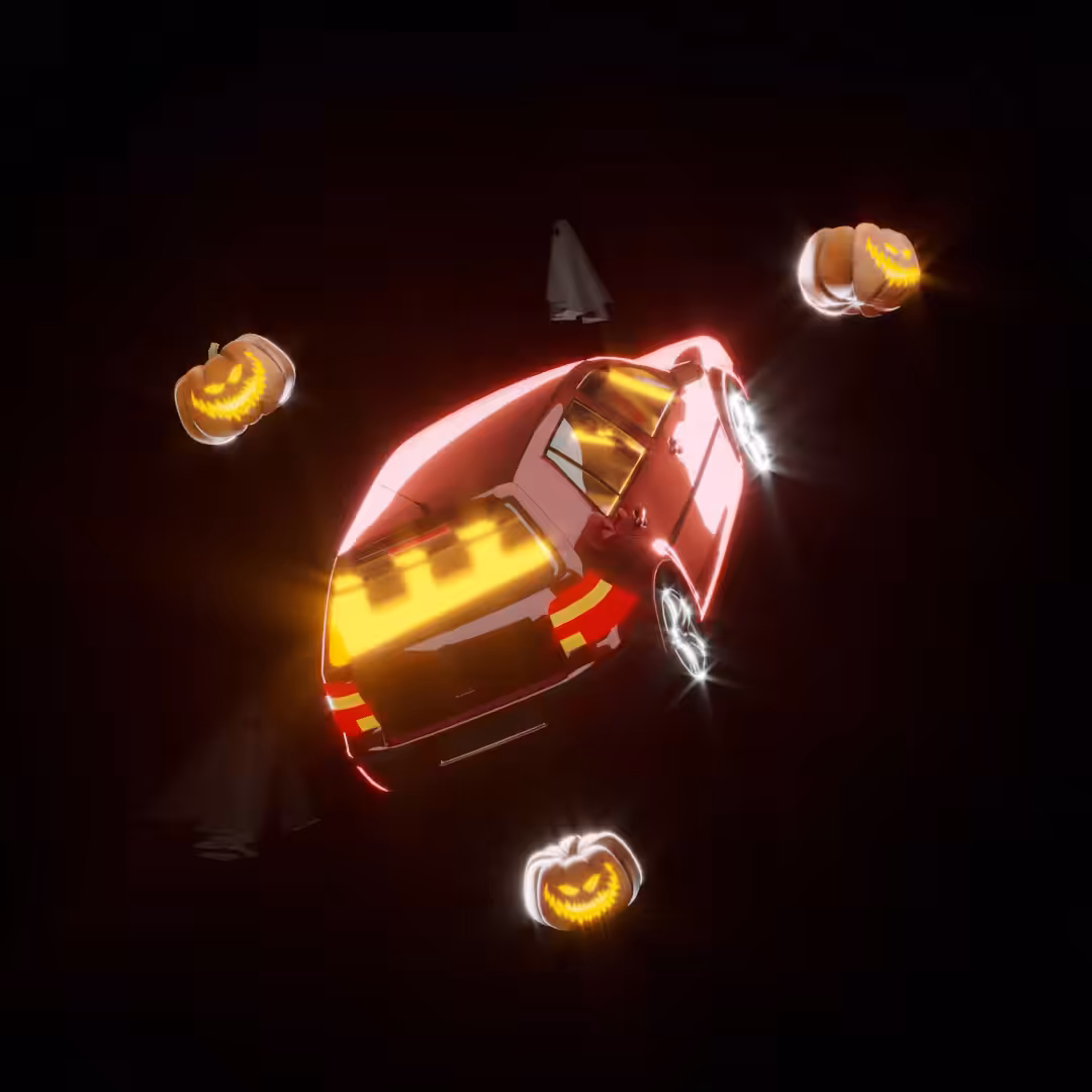 #HENHalloween - Spooky car