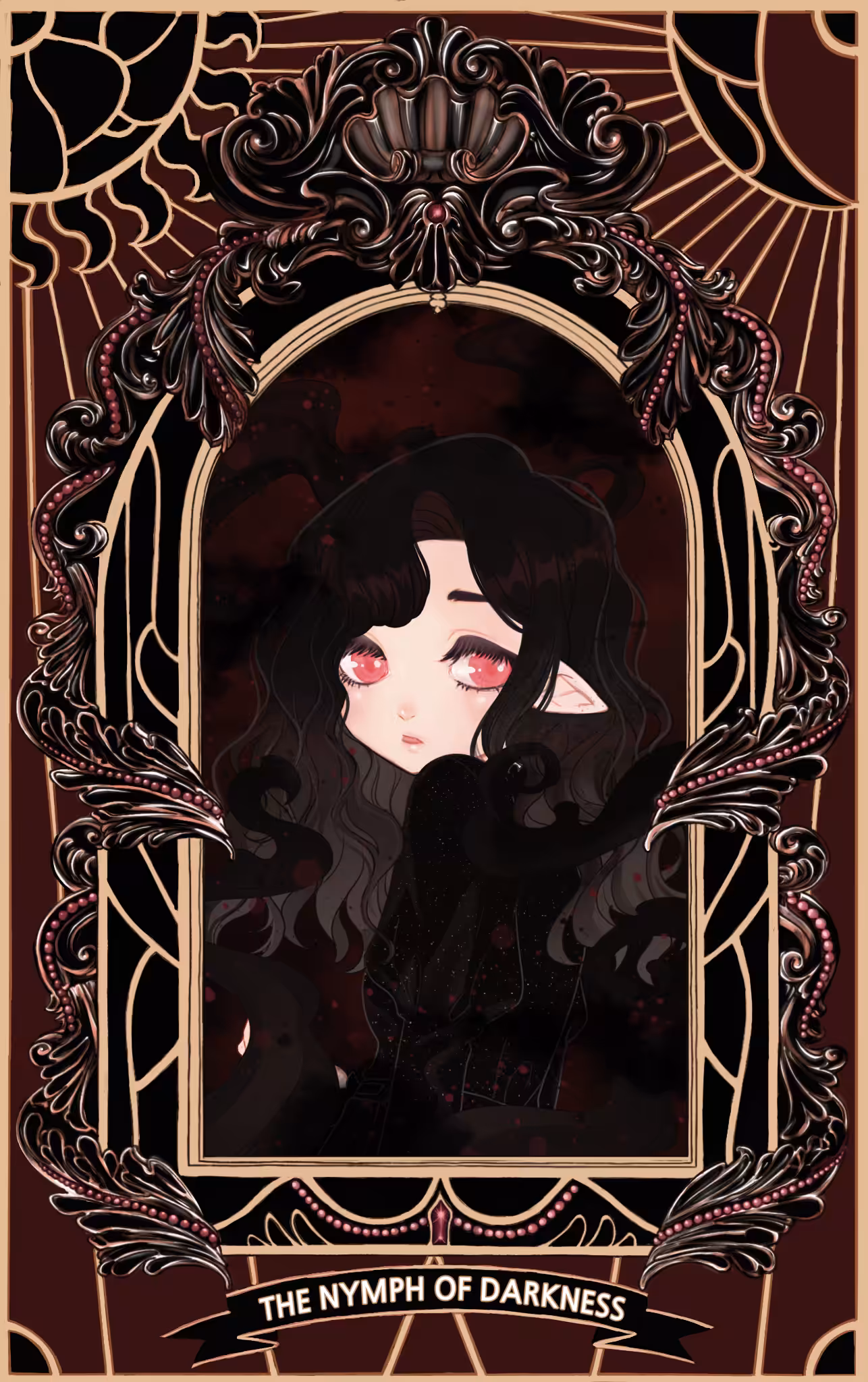 The nymph of darkness