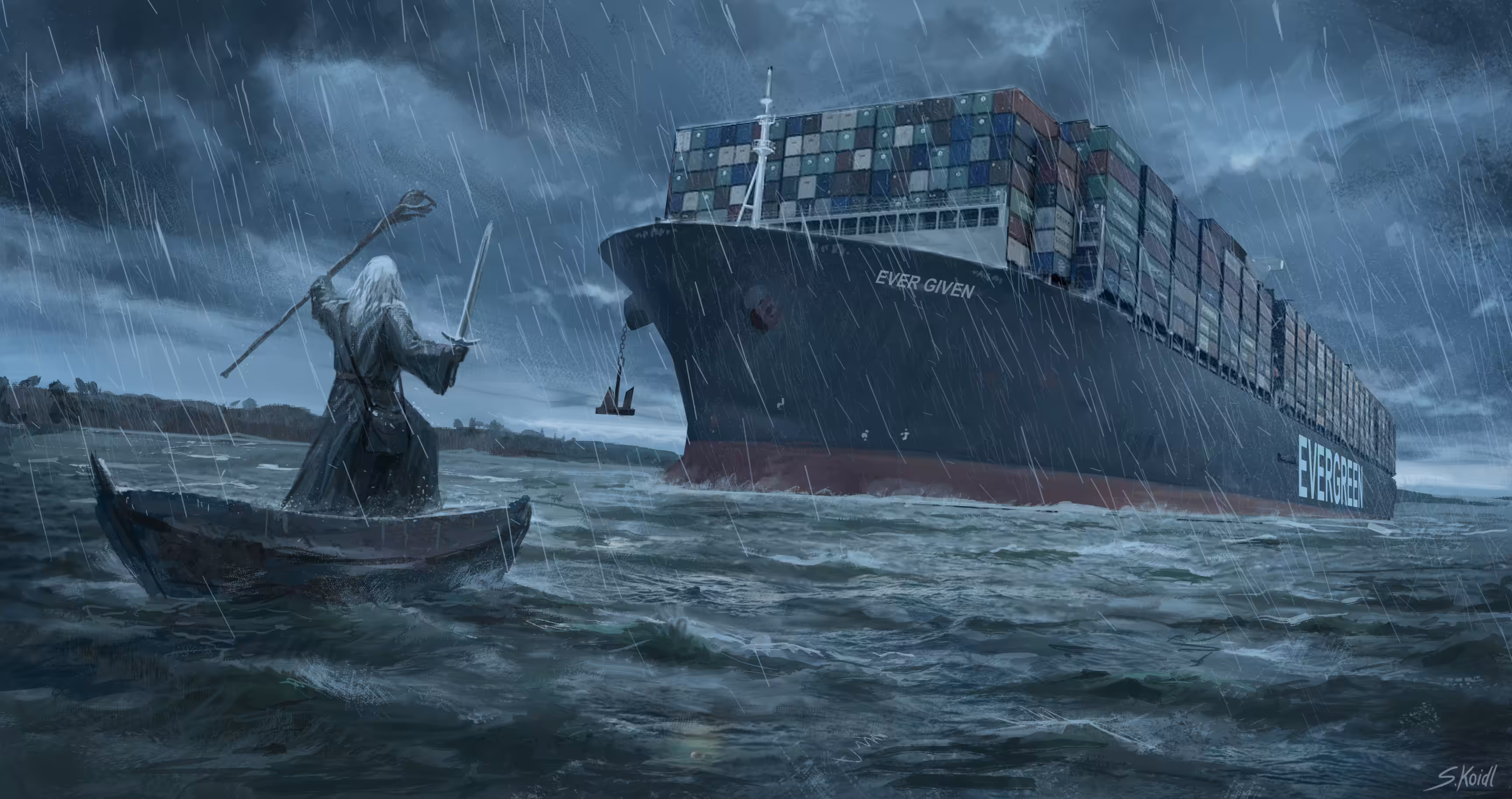 Suez Canal Mystery