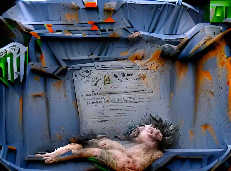 Abraham's First Works: When I die, toss my body in the dumpster.