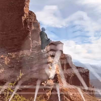 To confront a mountain