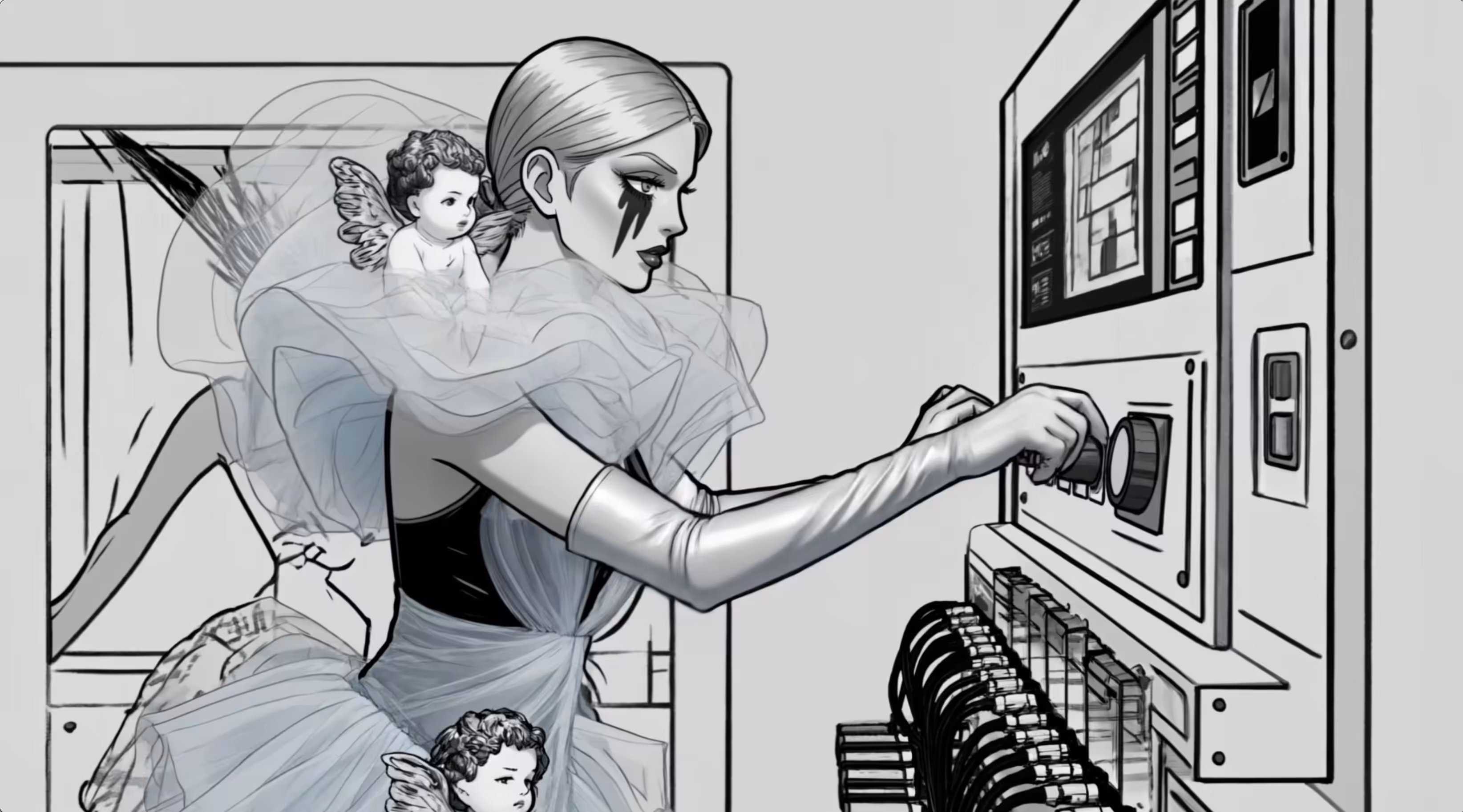 THE MANGA MACHINE - PORCELAIN ANDROIDS: The Machine Pixie — Manga