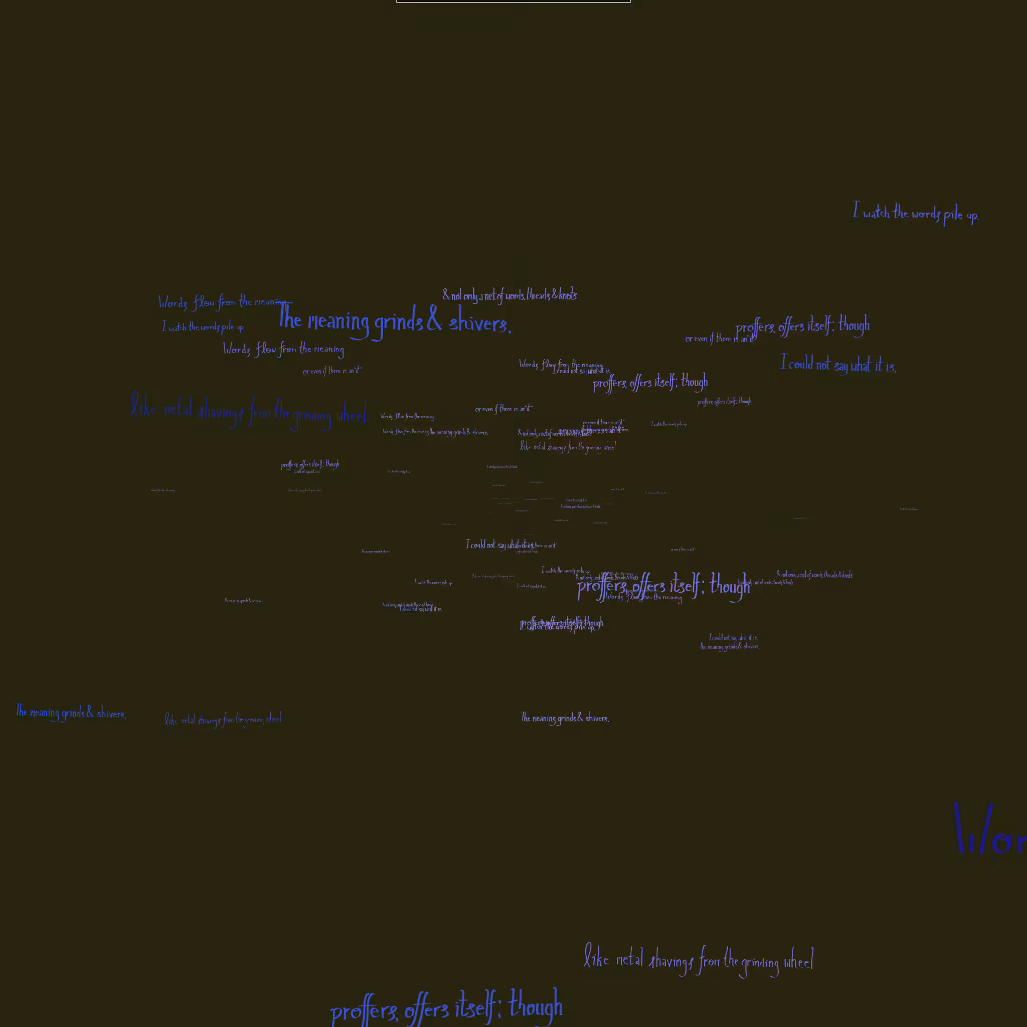 Wordflow #17
