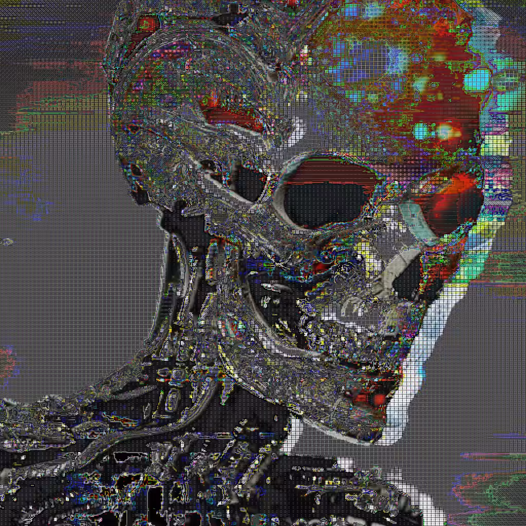 Glitch Skull #11