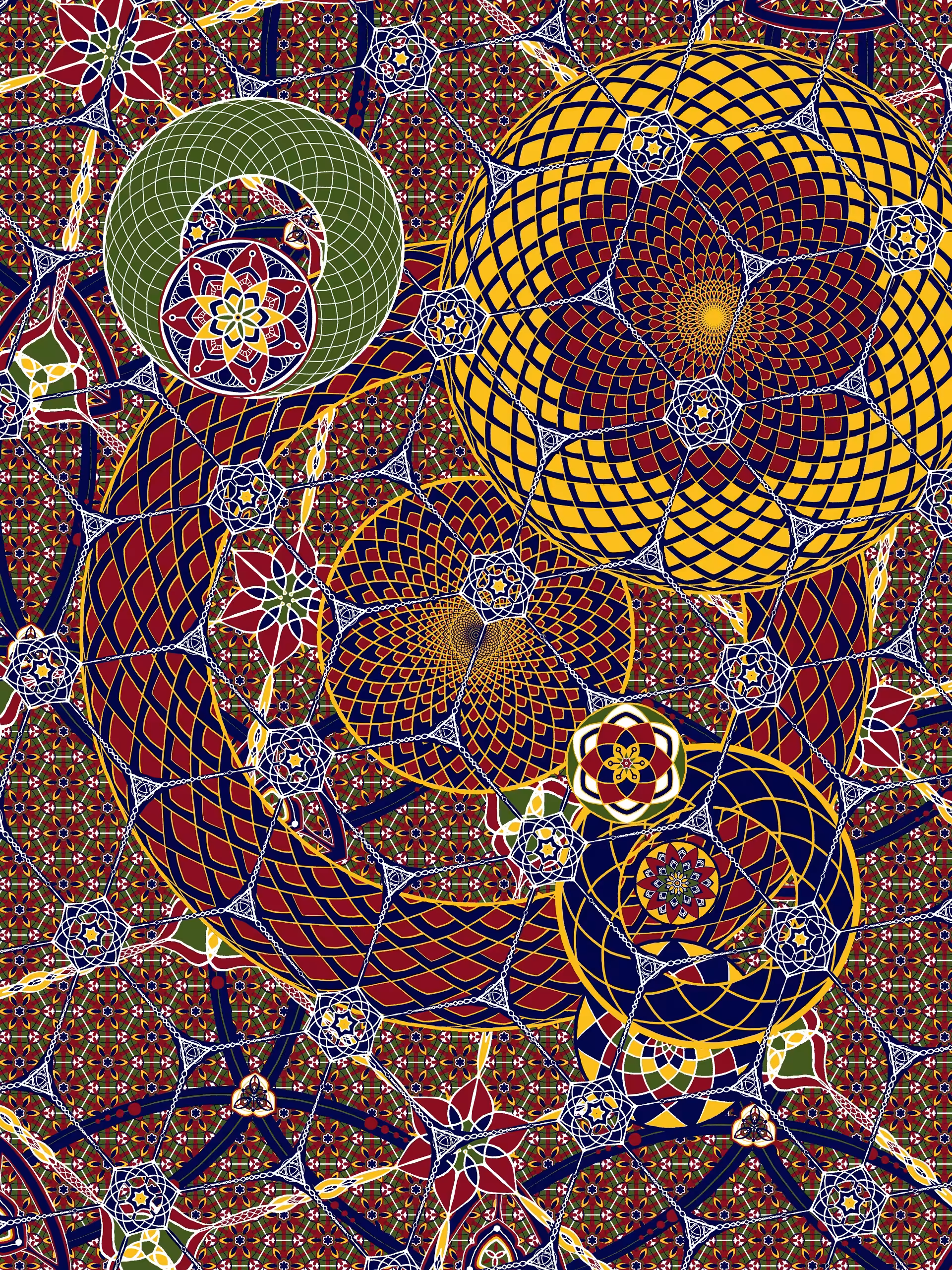 Generative Mandala Scape