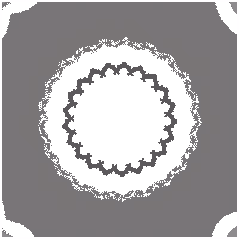 Glitch Mandala #20