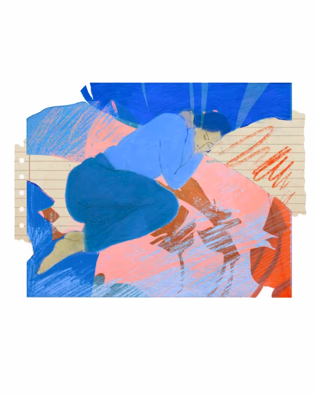 Still, in Blue