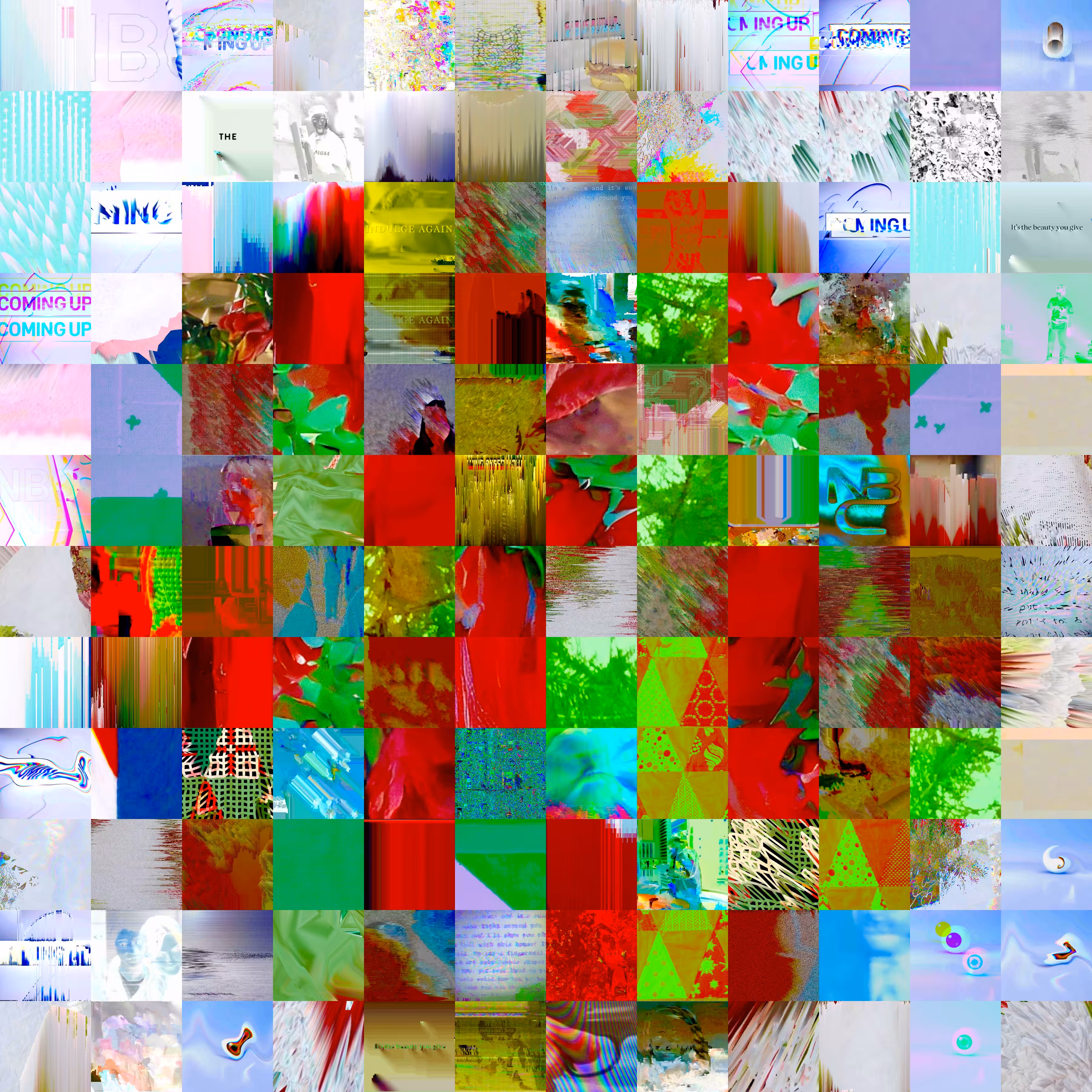 2021 Christmas Glitch Quilt 16