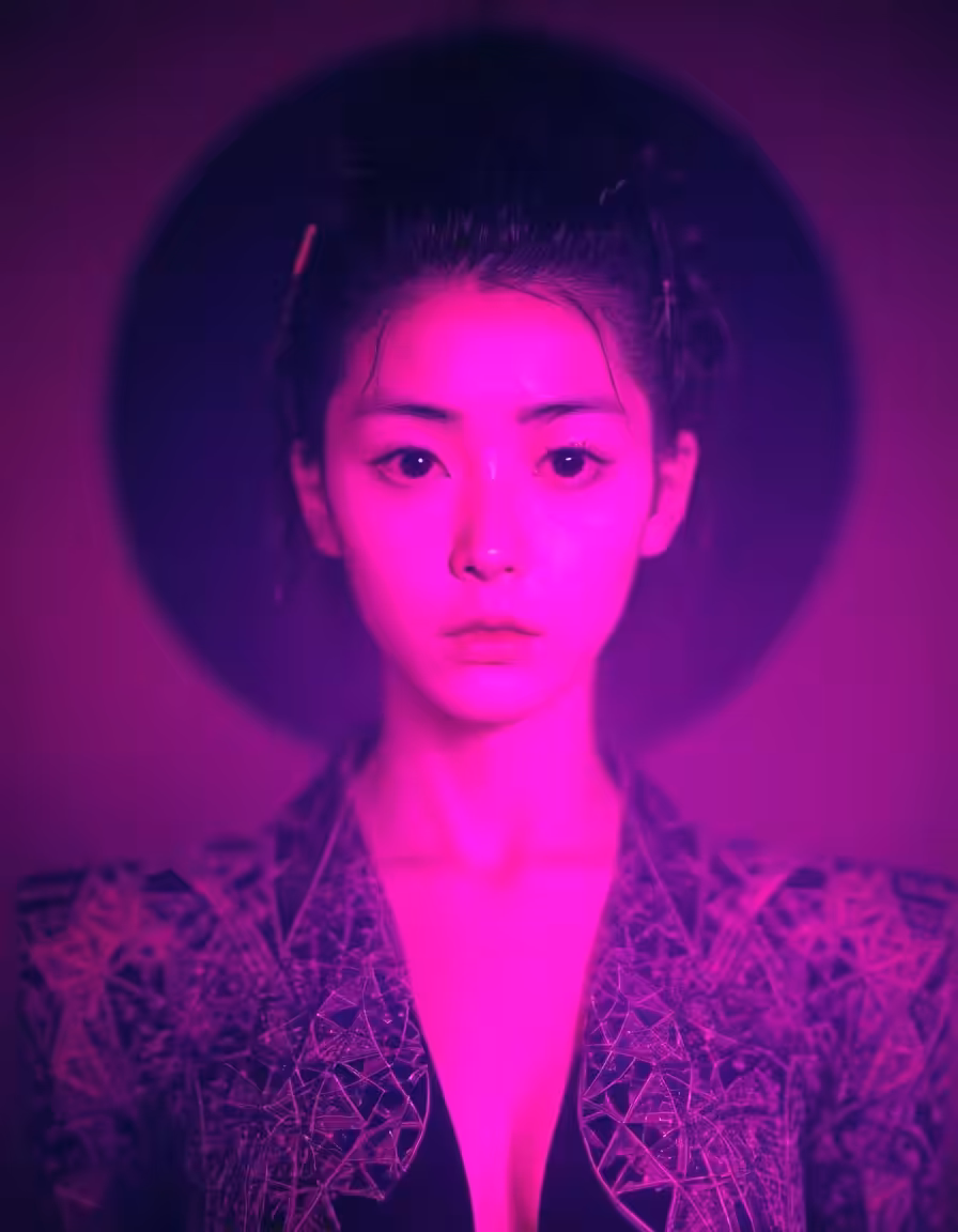 Art in the Age of AI: Magenta Shadows