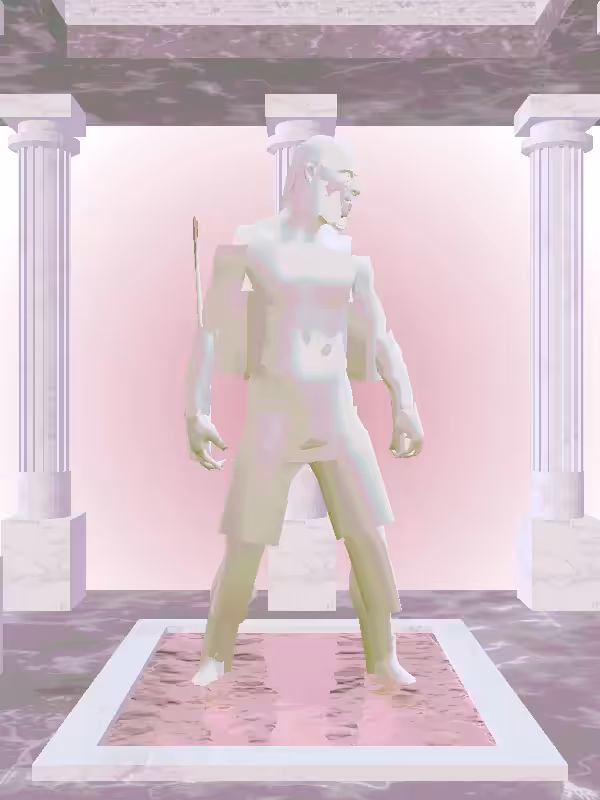 HeavenComputer: The Shooter Matte Green Man #2664
