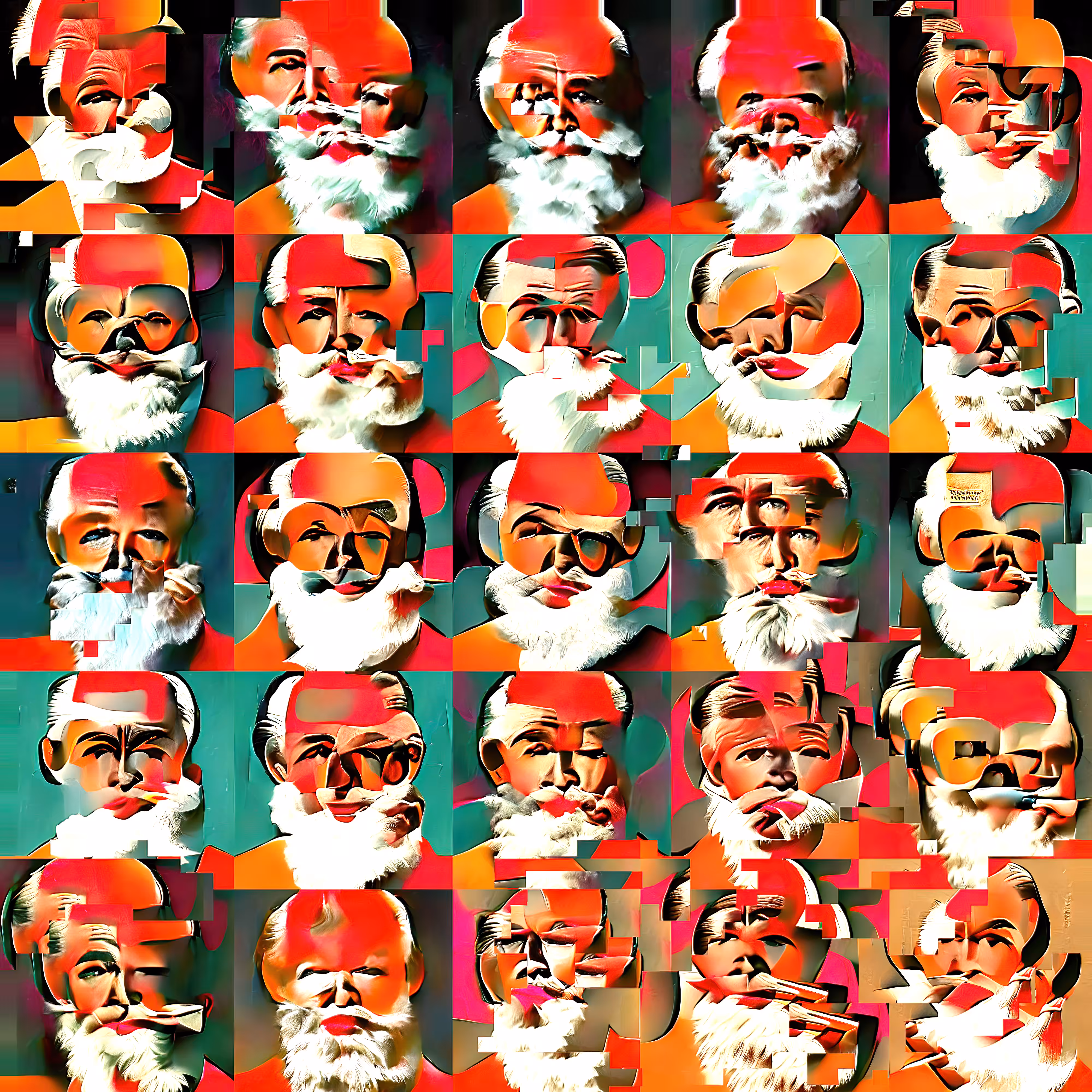 Les Pères Noël