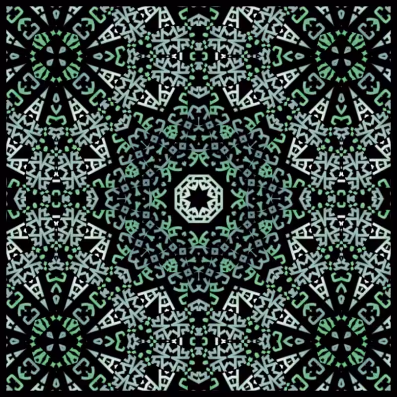 Дэ-generative Kaleidoscope #15
