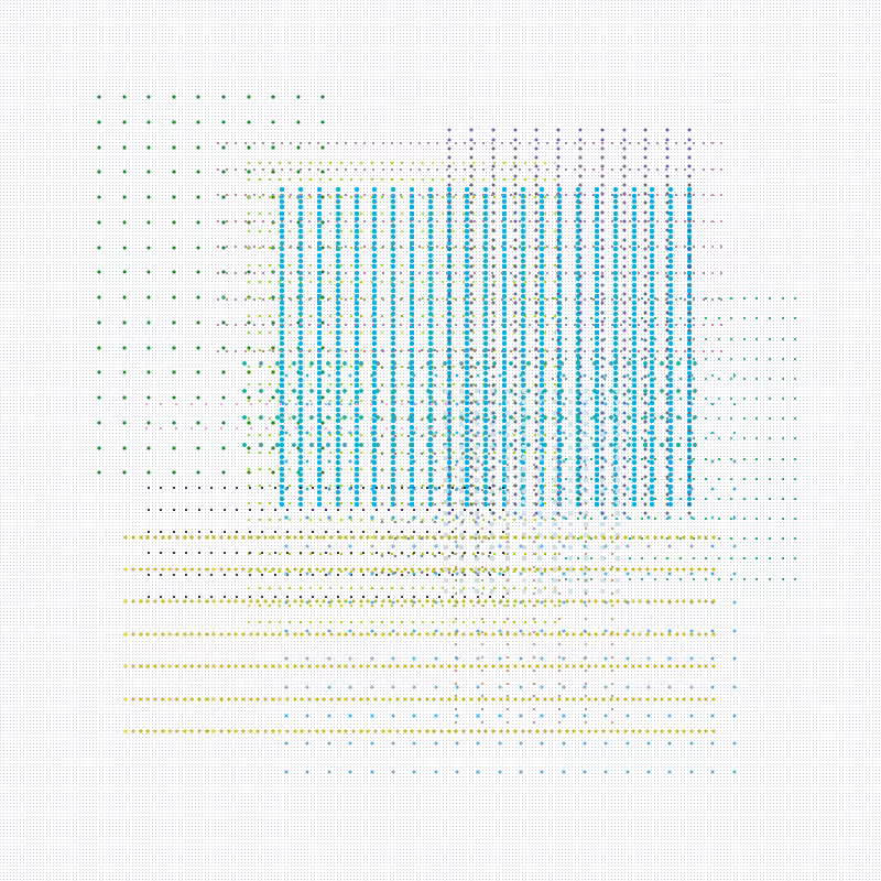 pointillist patchwork #50