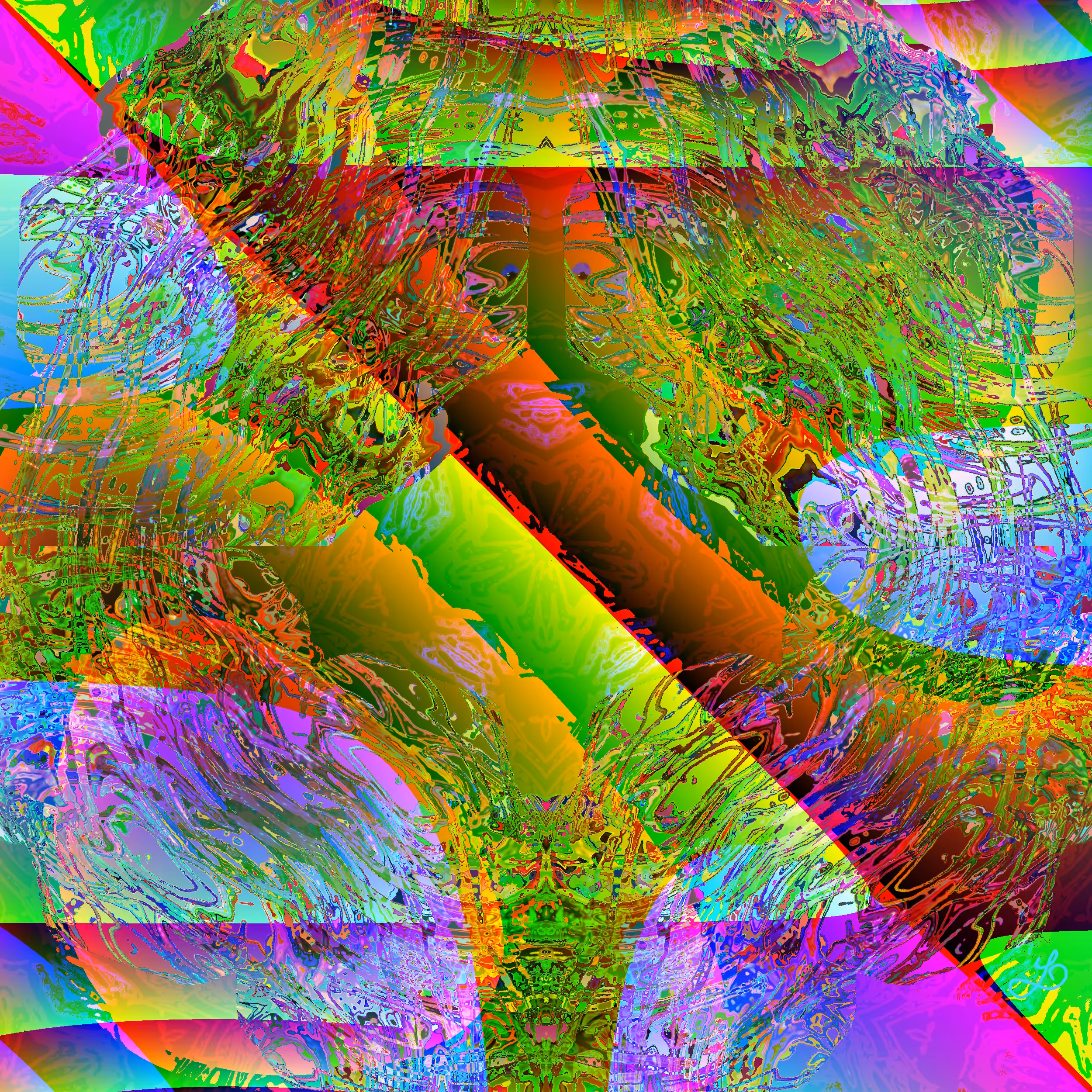 Auras Colliding 