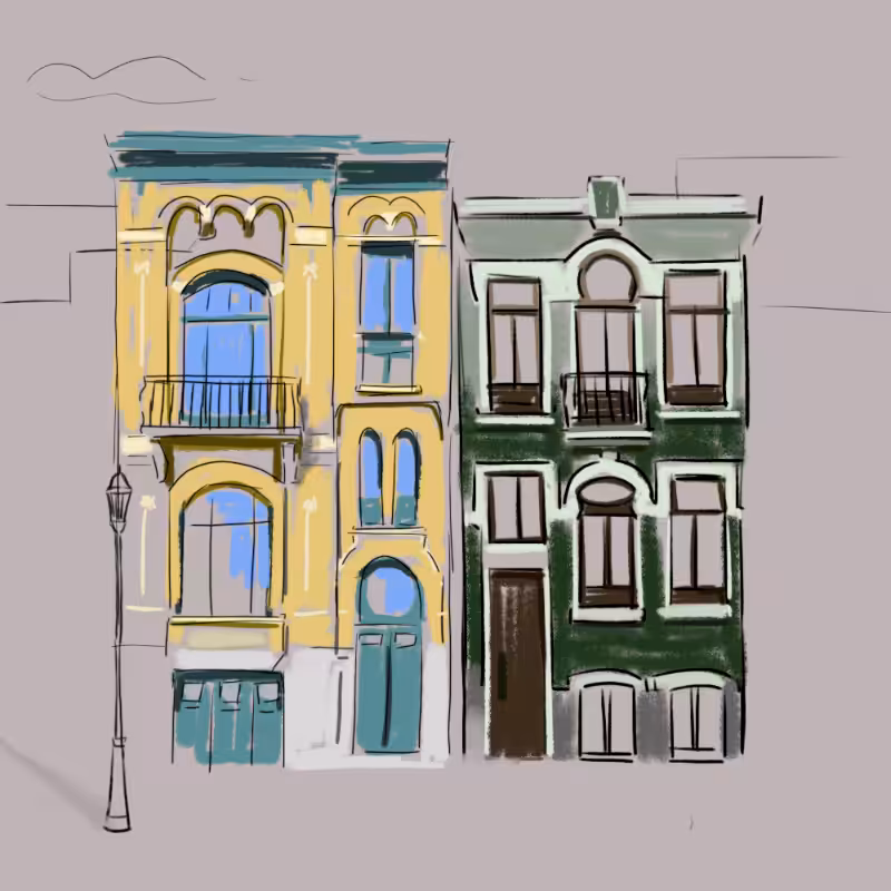Architectural sketches #55