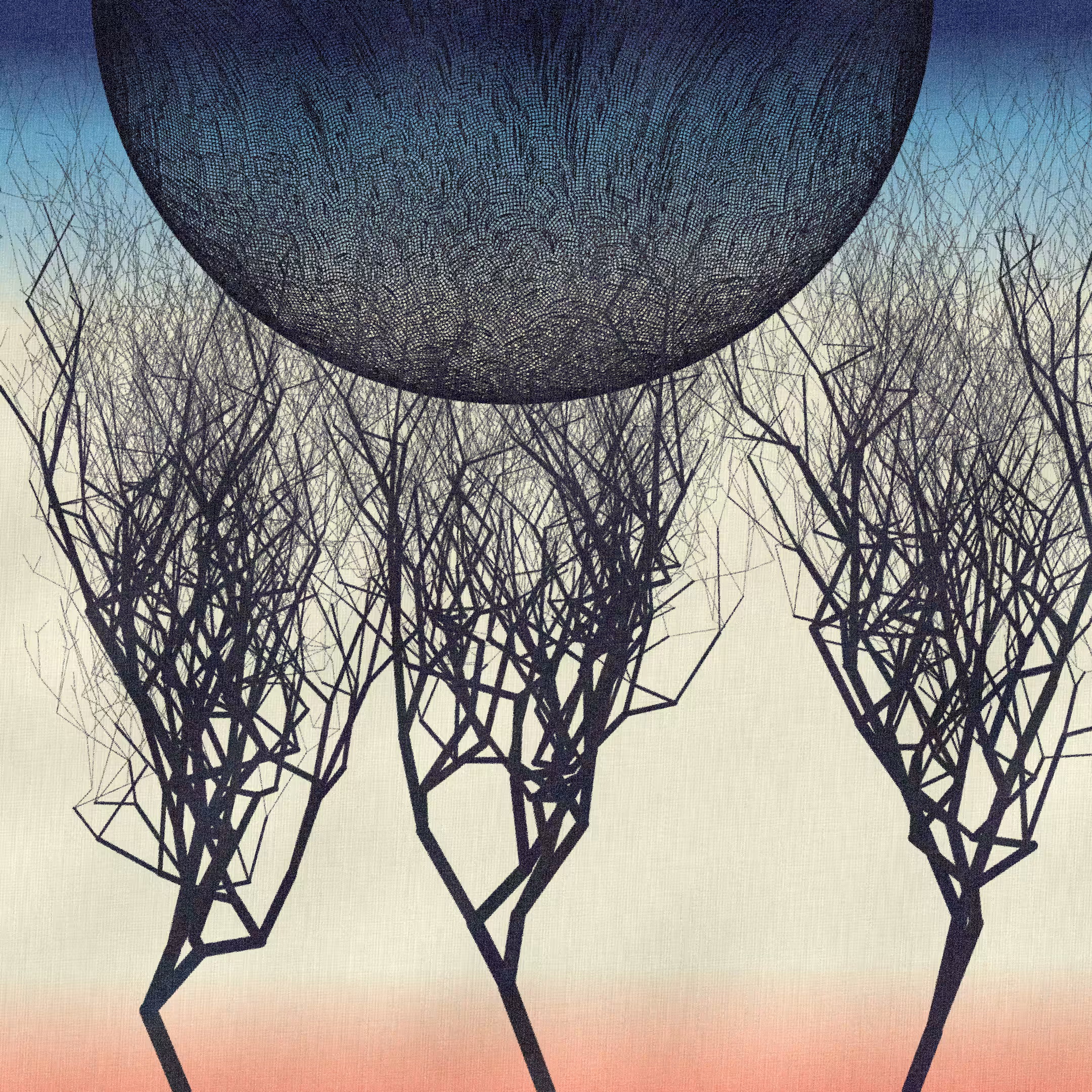 Three dead trees on earth #44