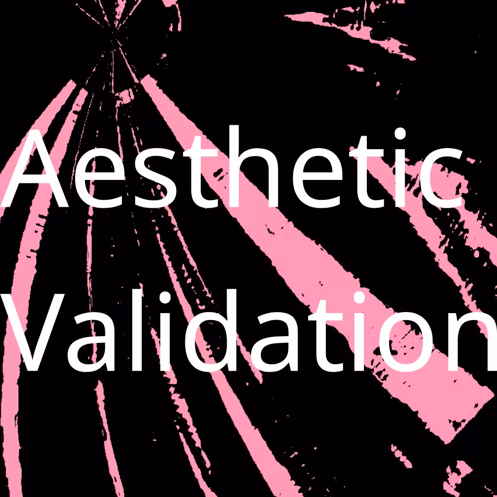 Aesthetic Validation