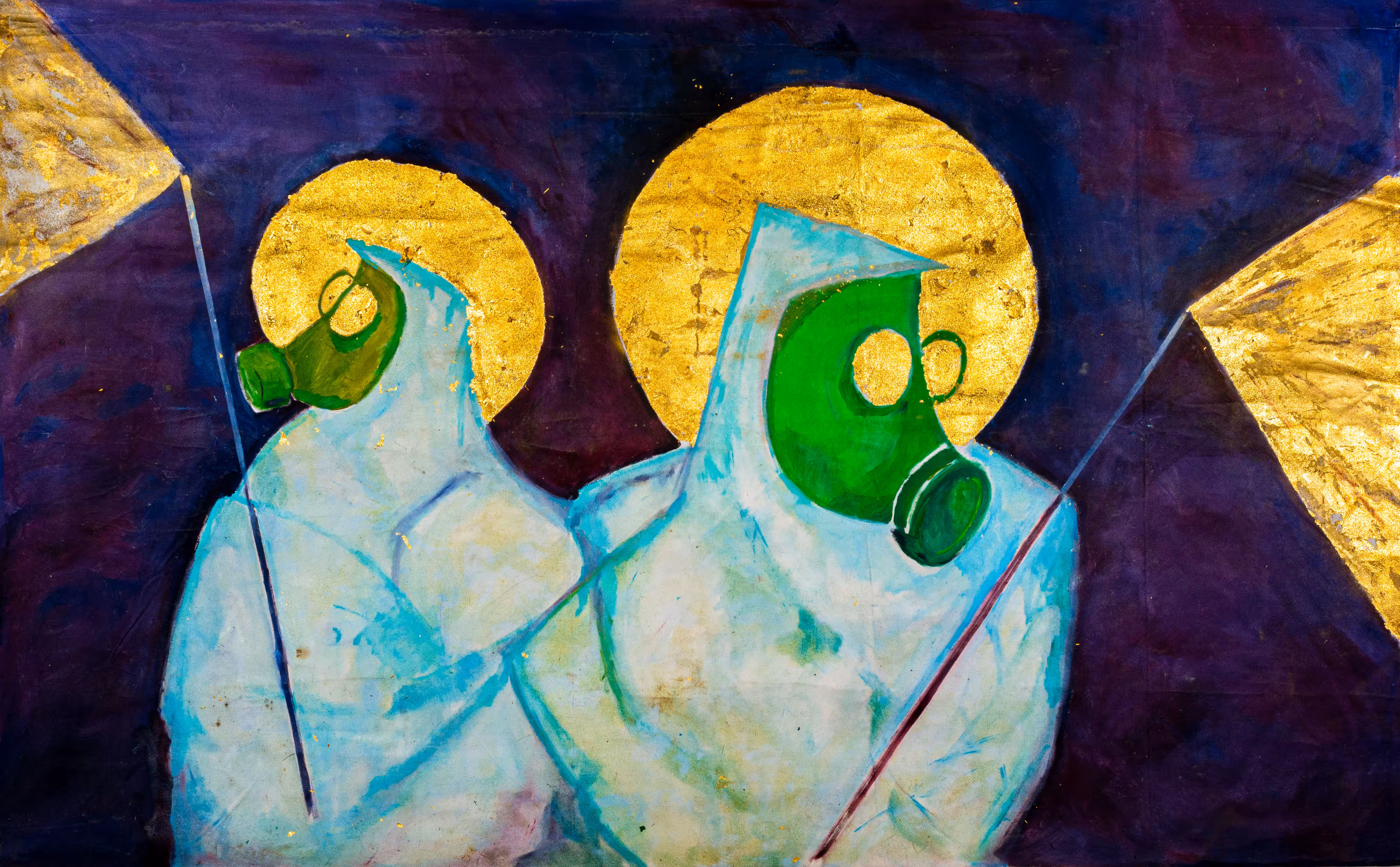 Spraying Saints