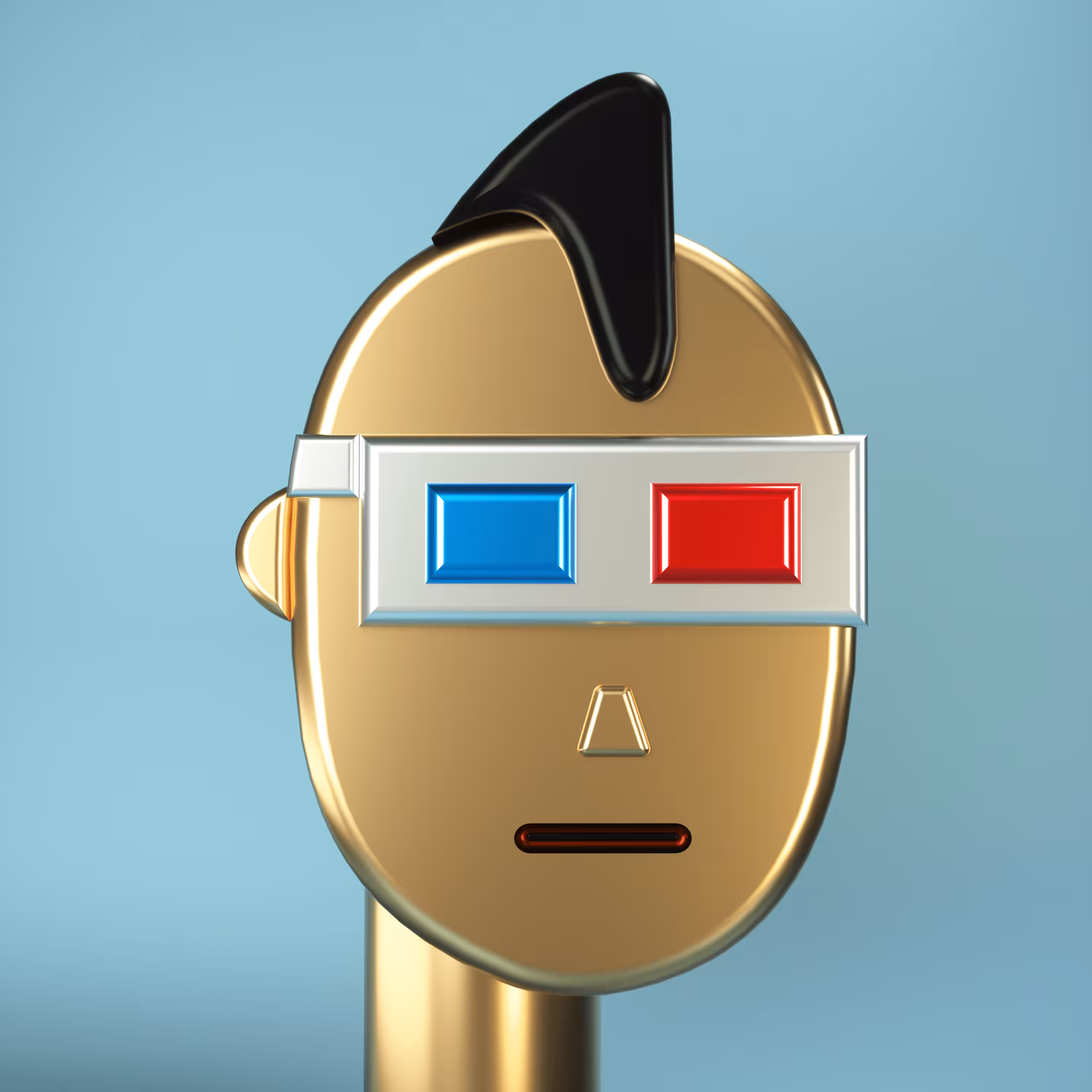3D Chrome Punk #0606