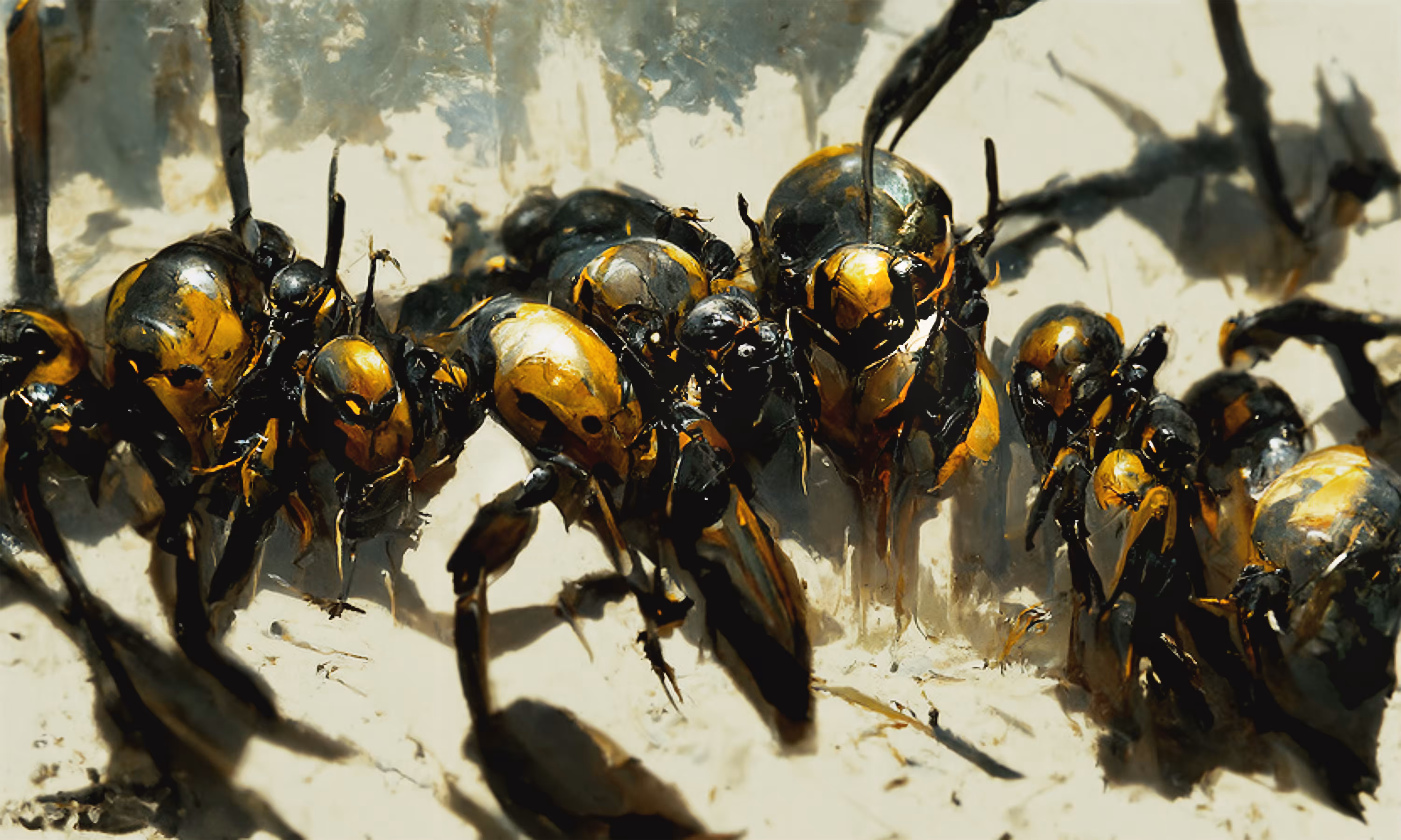 Beautiful Warfare - Animal Wars 1 (Wasp)