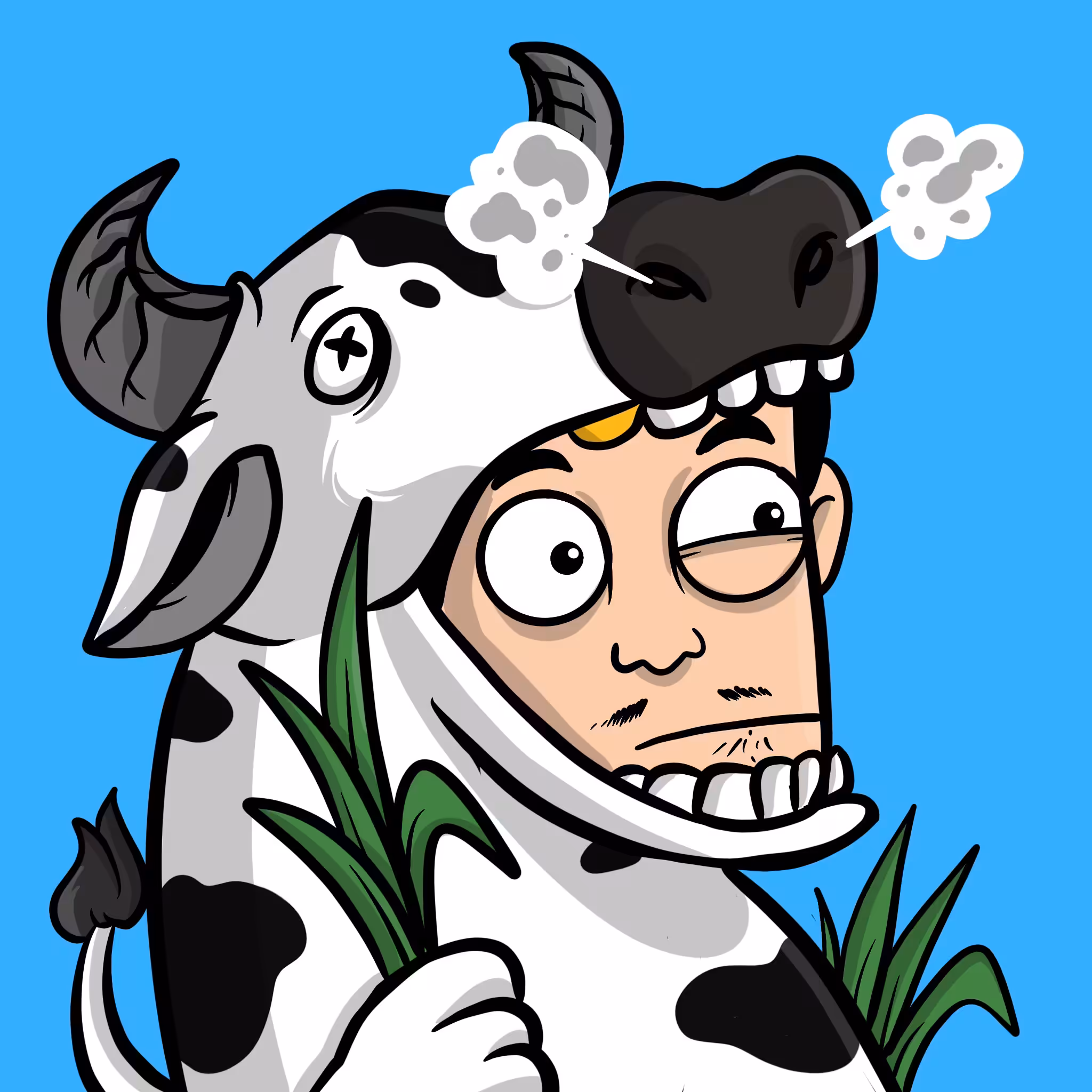 Cow beast doll