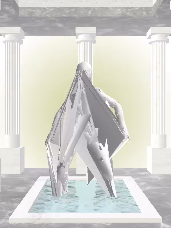 HeavenComputer: The Dancing Phantom Grey Woman #1101