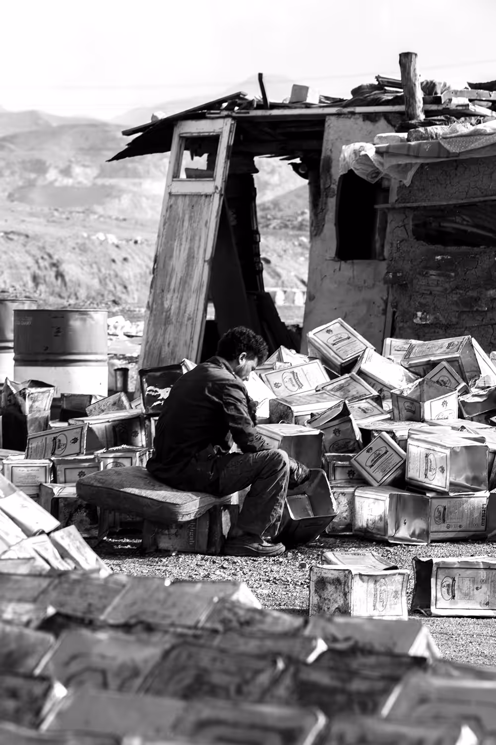 The shantytown