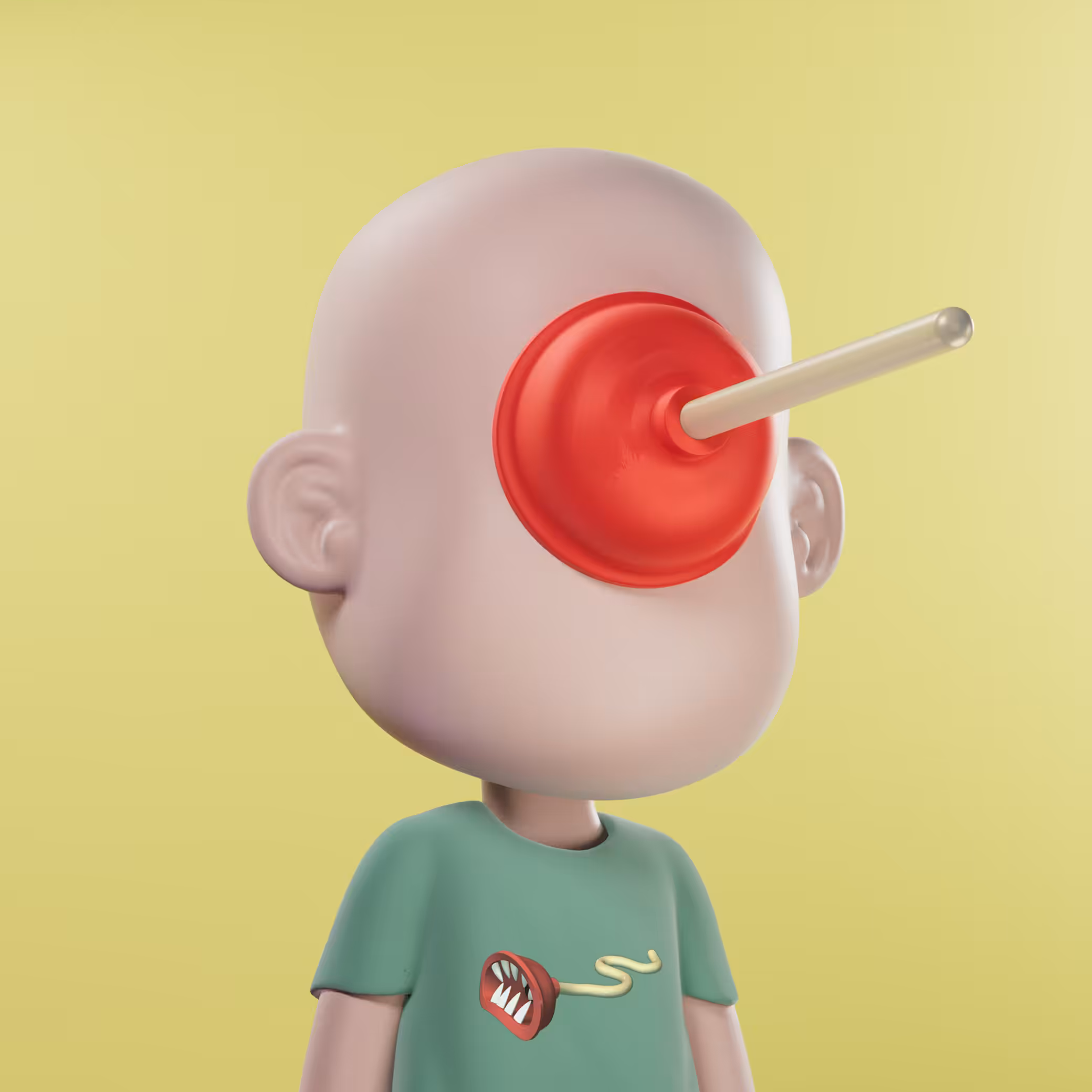 Plunger by Jason Freeny