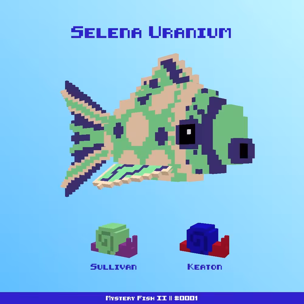 Selena Uranium :: Mystery Fish 0001/1000
