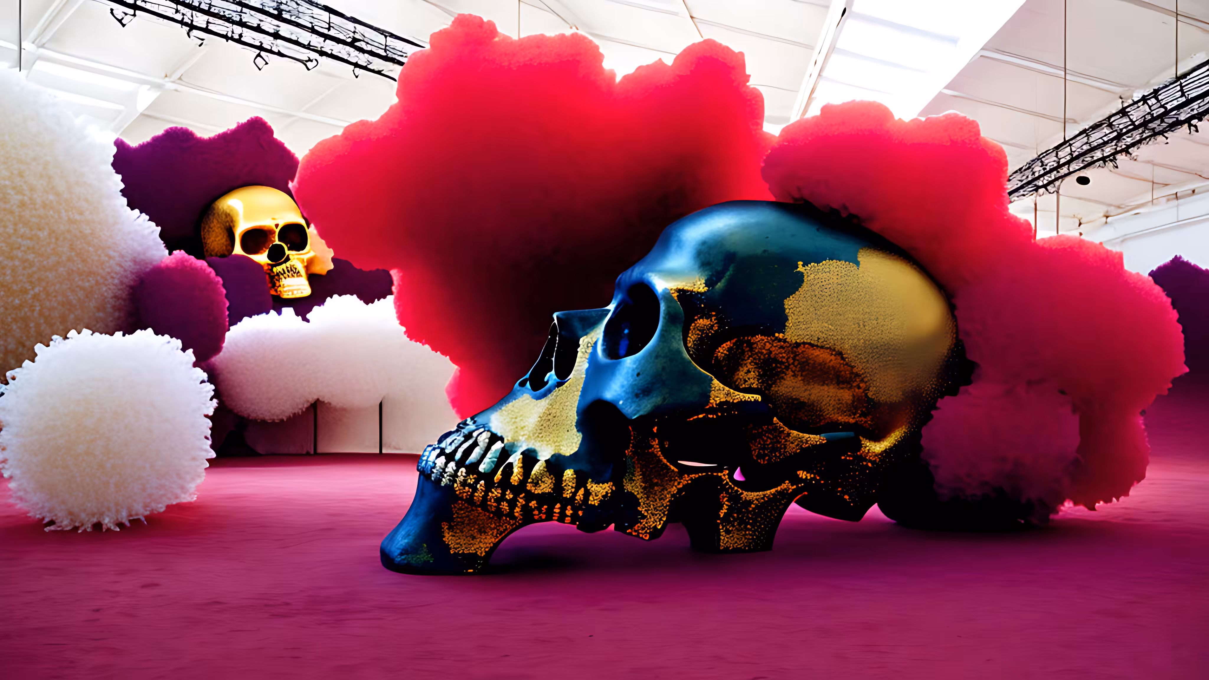 "Skulls of friends"-45