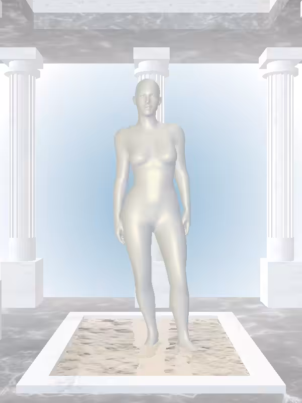 HeavenComputer: The Angry Mossy Champagne Woman #3187