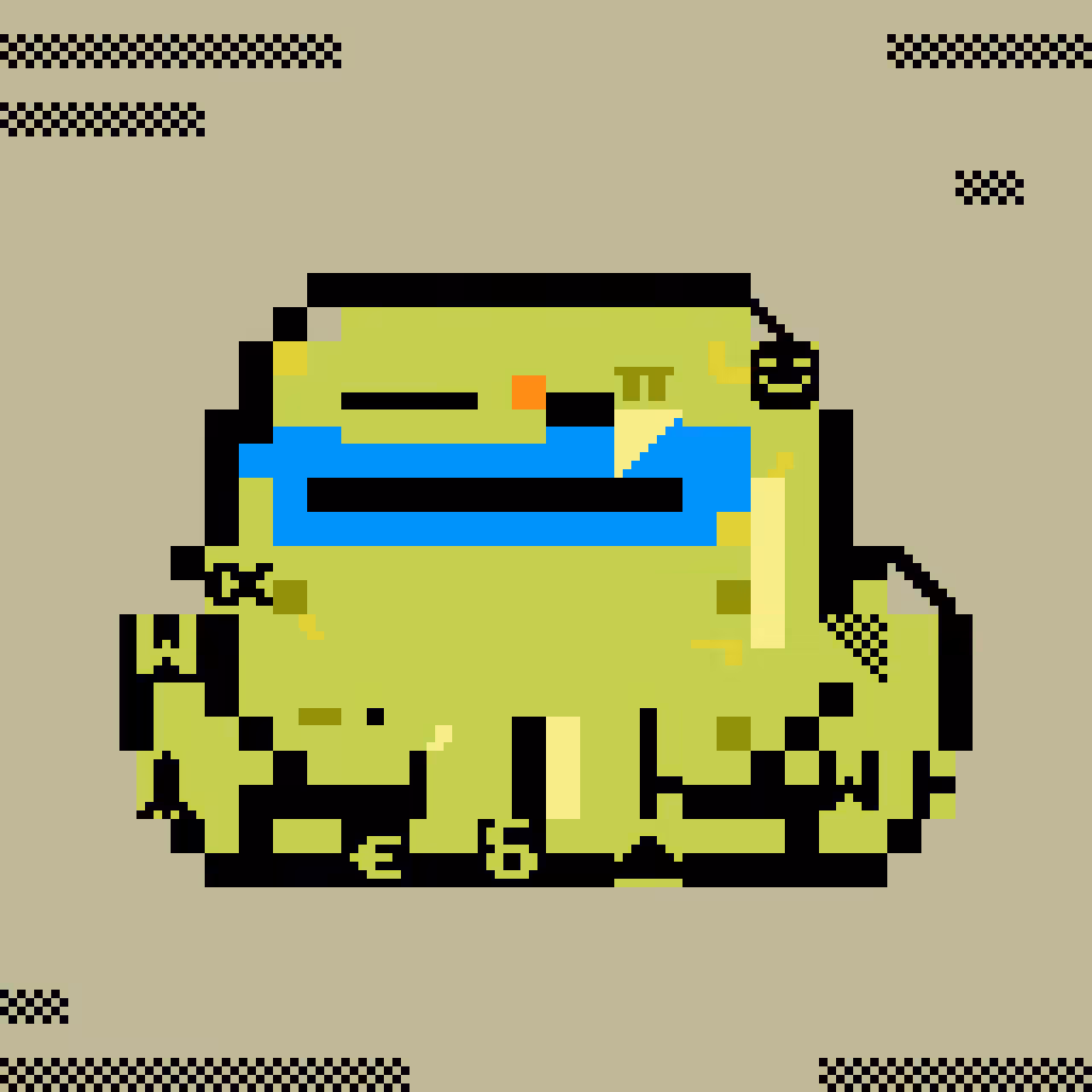 ASCII CrypToadz #1412