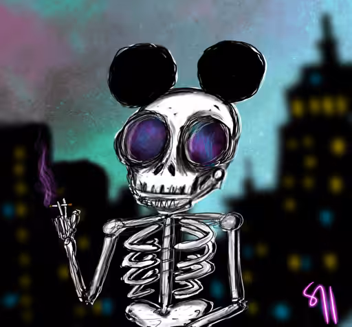 Smoking City Rat 
