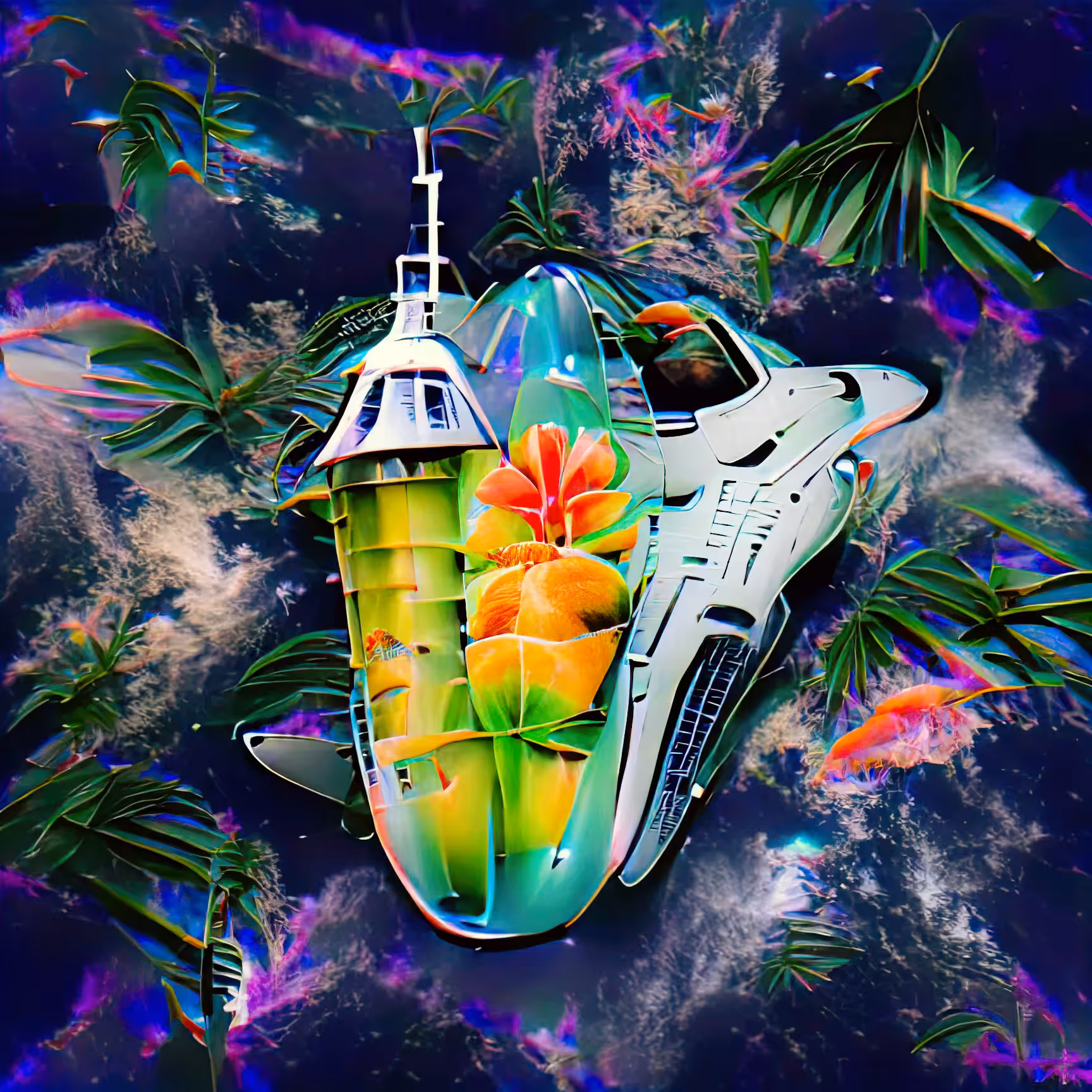 Anne Spalter AI Spaceships: Future Plants Research 151/501