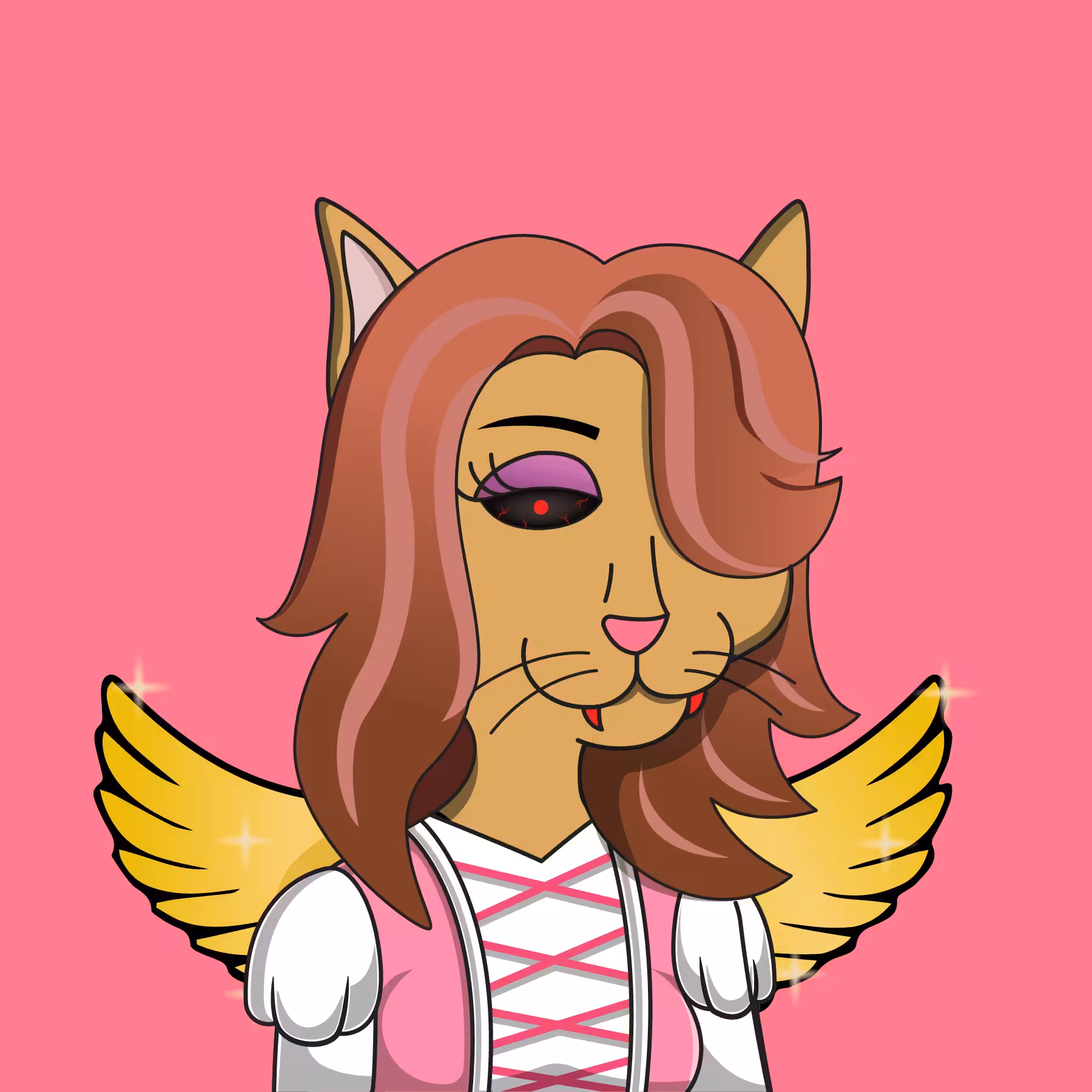 Girl Cat #247
