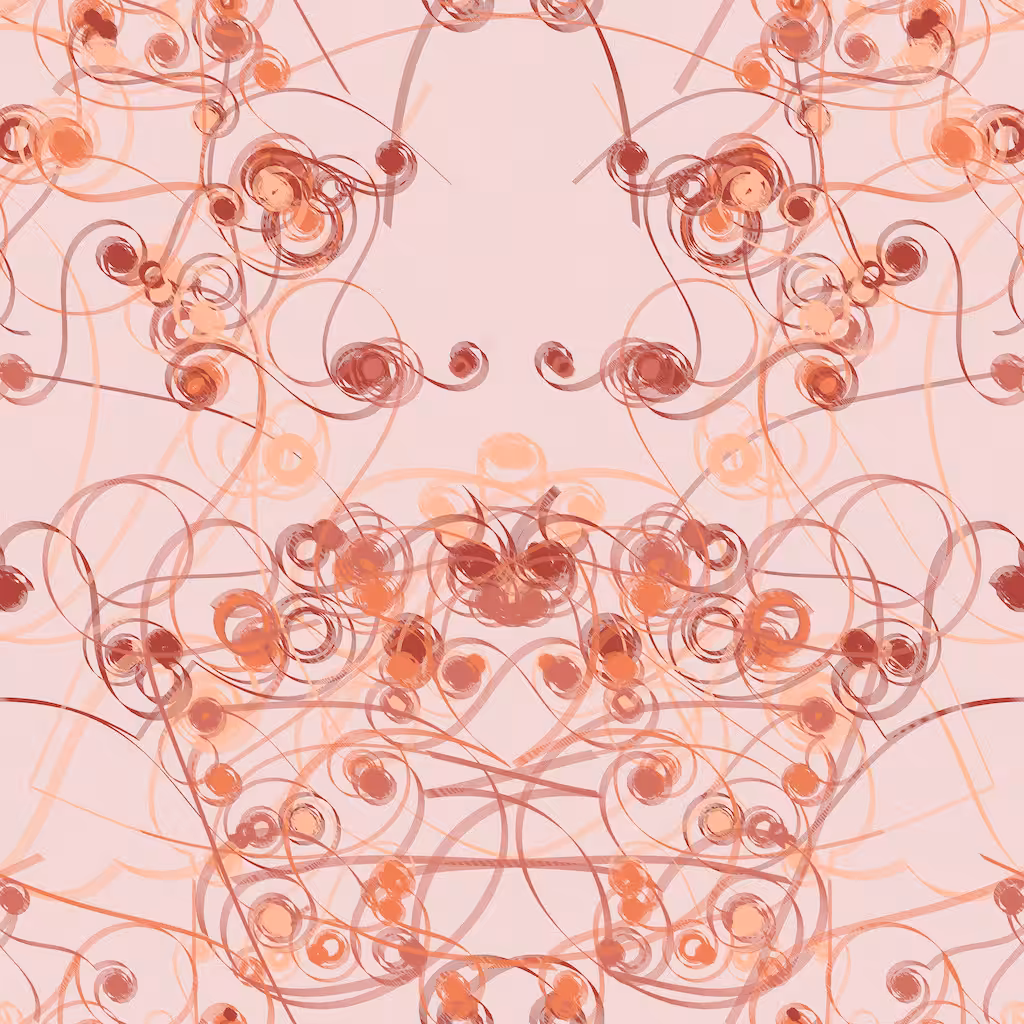 Squiggly lines curated version #4