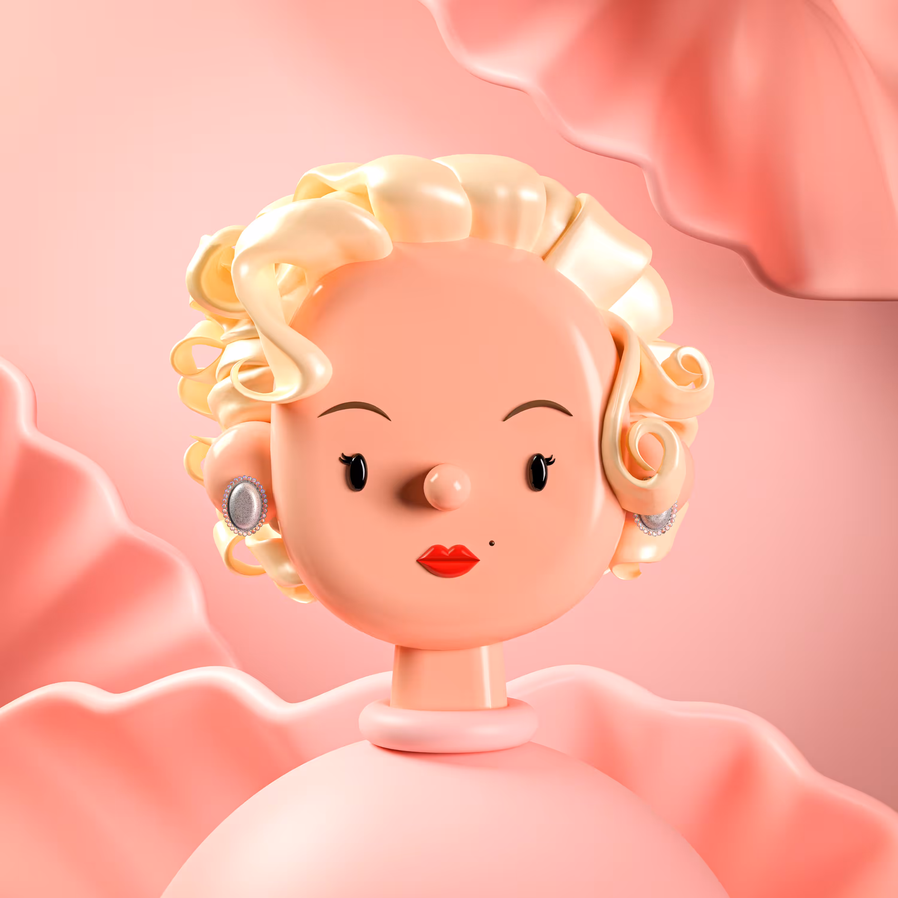 Marilyn Monroe Toy Face