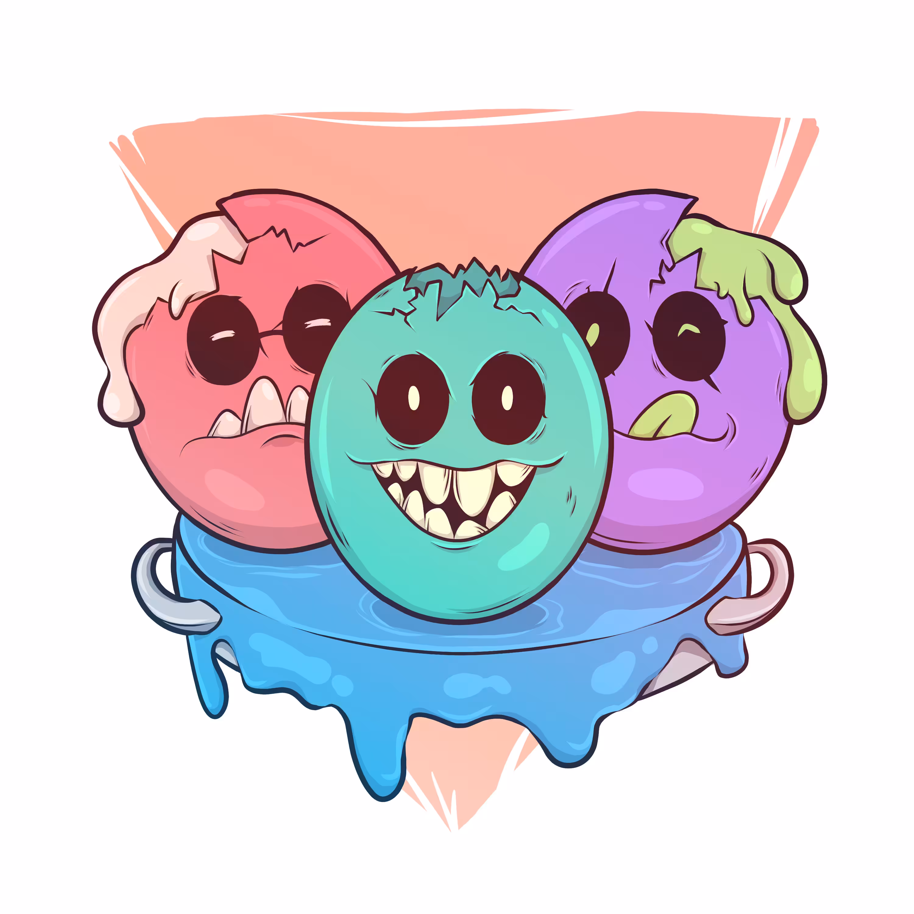 The Three Brothers of Broken Egg