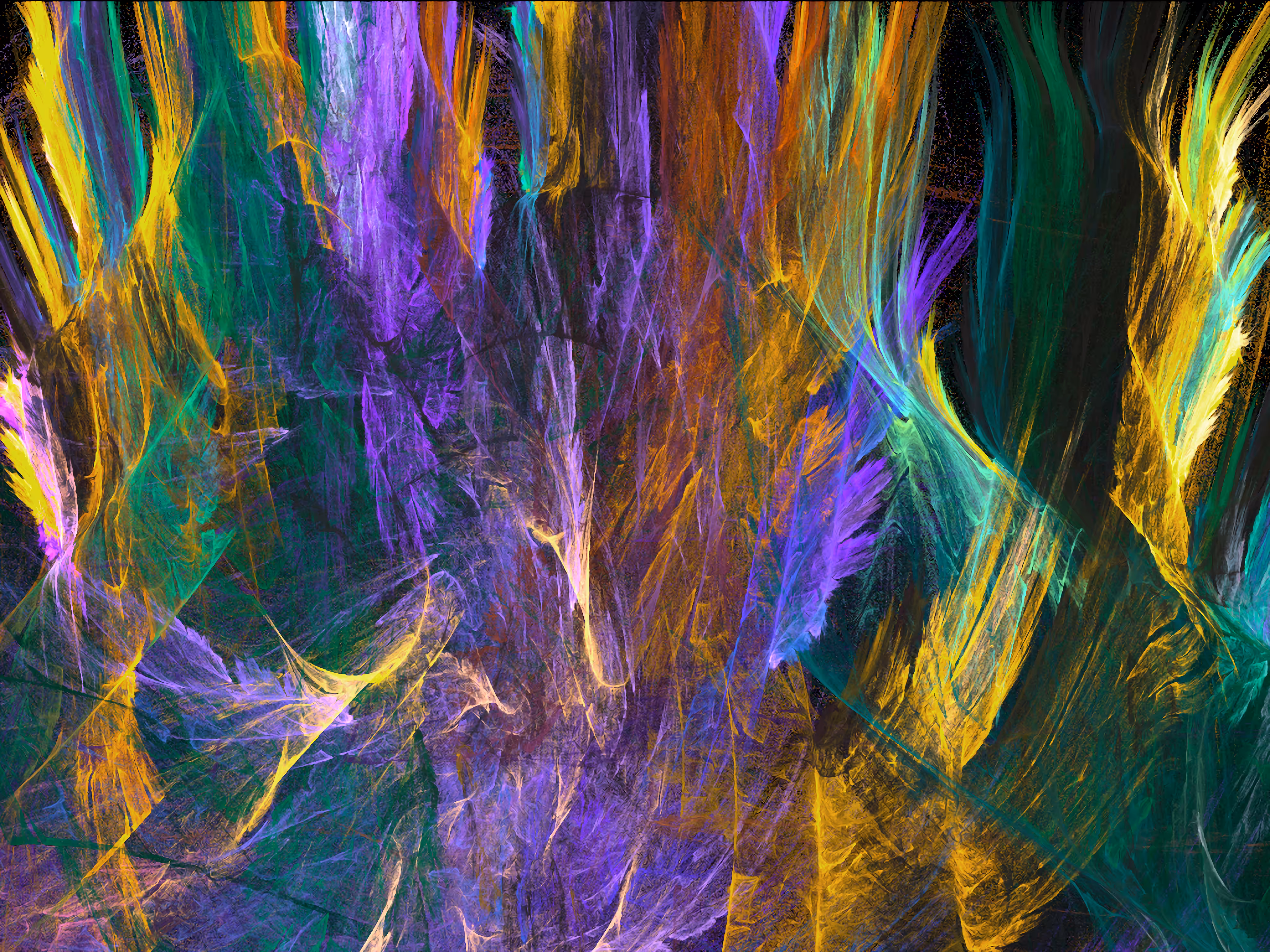 Raw Fractal Series - #124 - Cave Diver