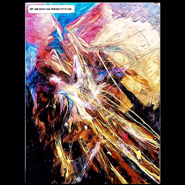 Ade's Press: 'Beyond the Strings' (pop art v2) 