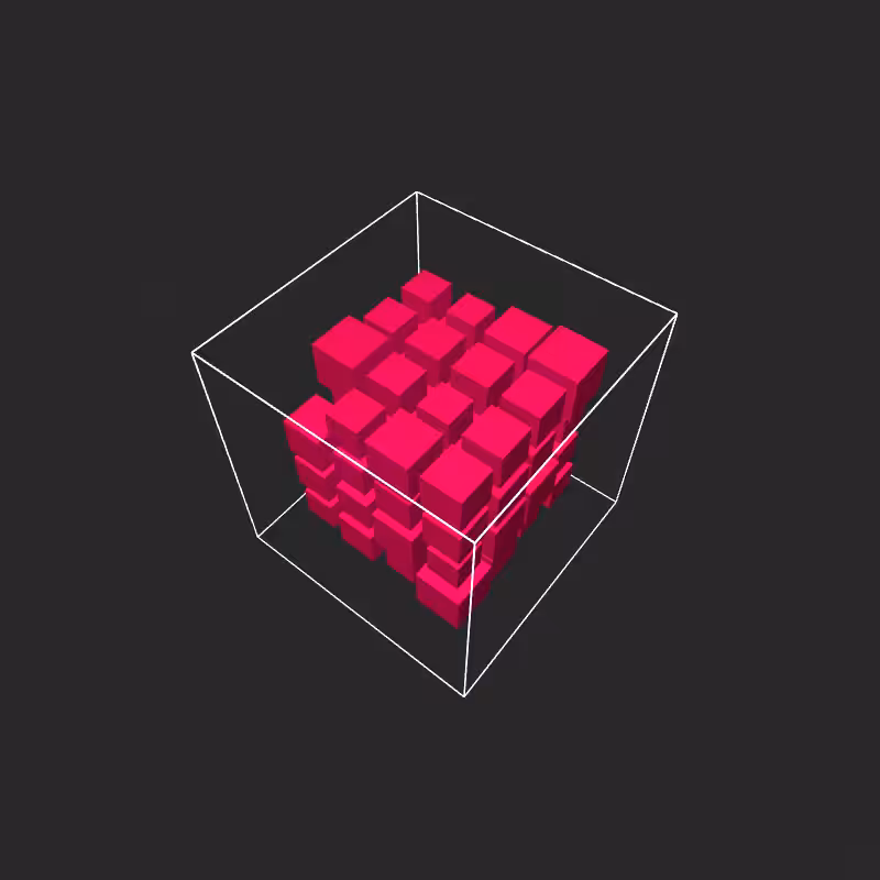 Transparent cube #001 #5