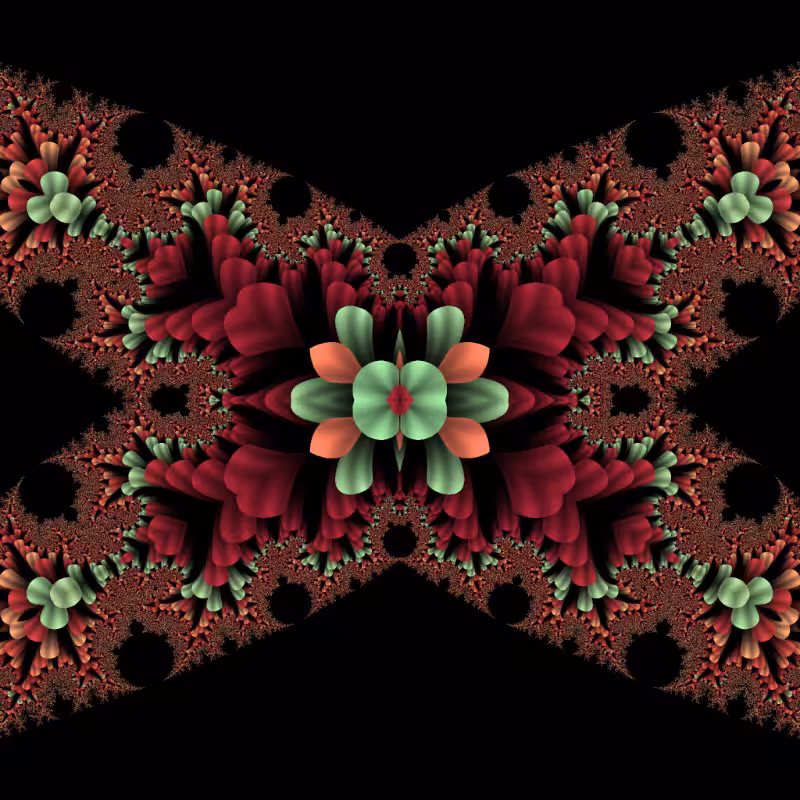 Fractal Flower #61