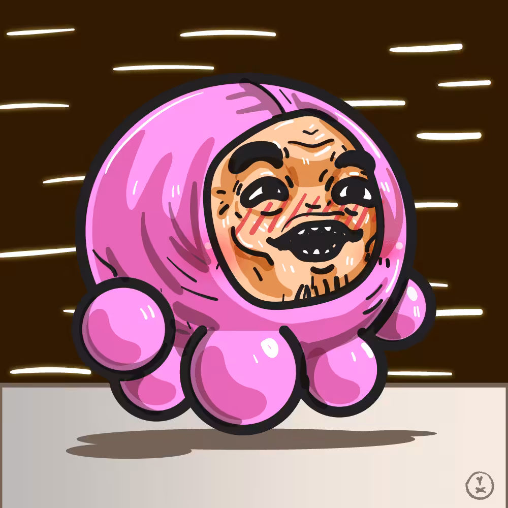 Octogang #0200 (Pink Guy)