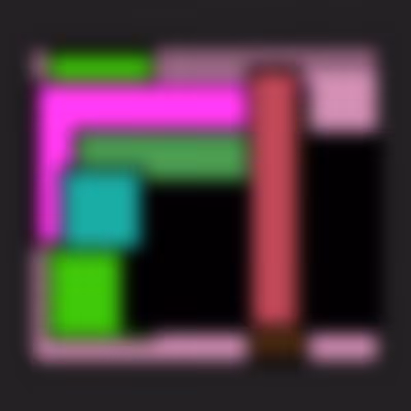 Mondrian Franke Blur #16
