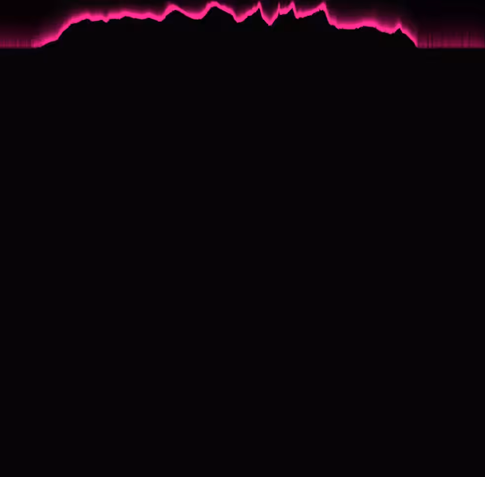 Raining Pixels #092 DeepPink, Matrix Style
