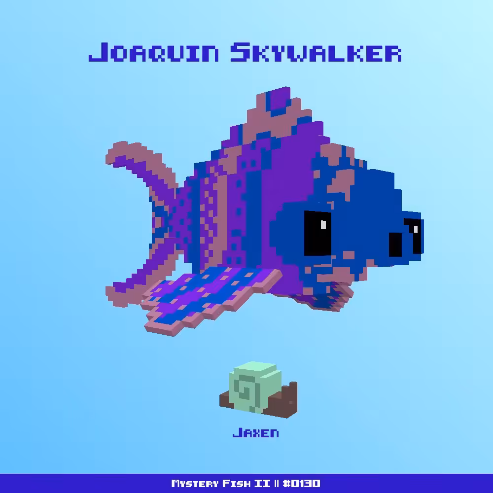 Joaquin Skywalker :: Mystery Fish 0130/1000